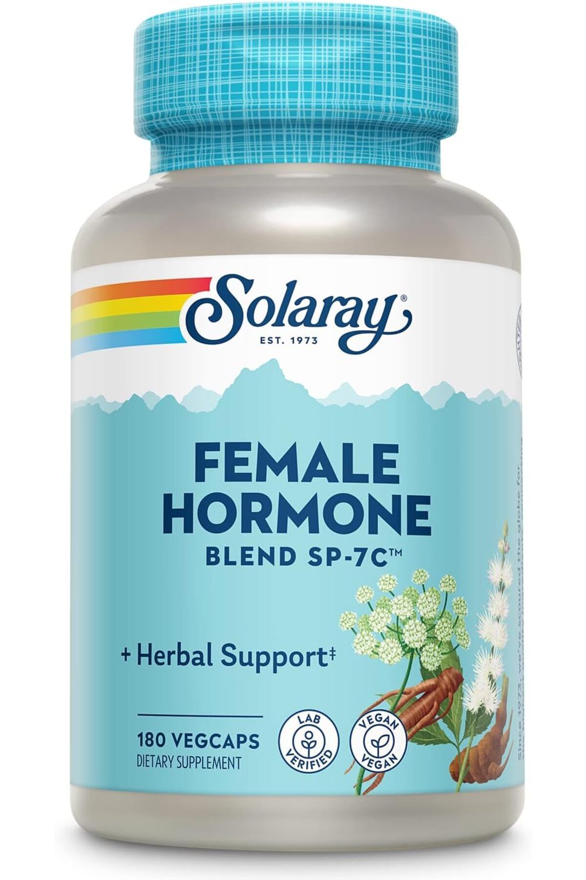 Solaray-Female Hormone Blend SP-7C Capsules, 180 Count 1