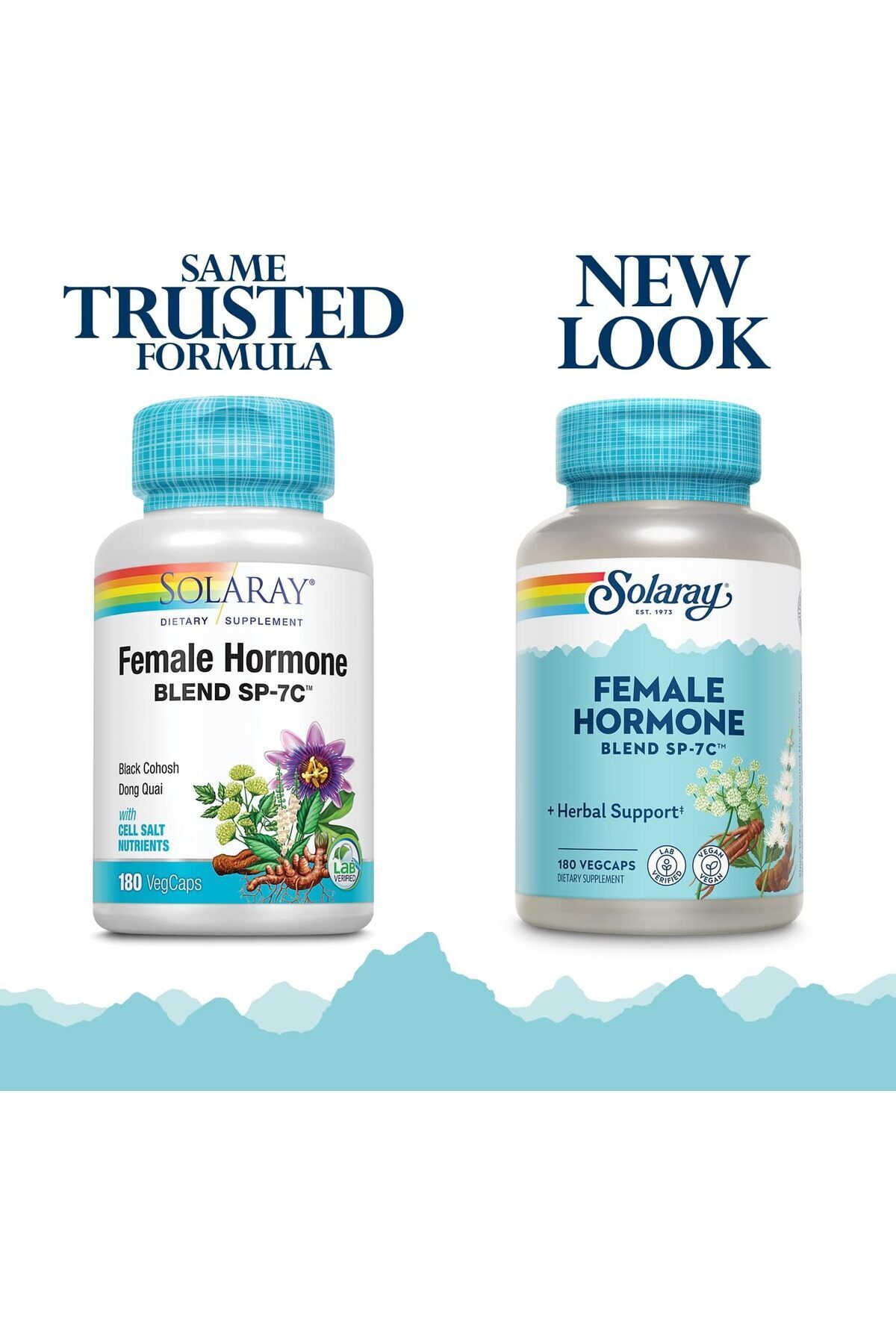 Solaray-Female Hormone Blend SP-7C Capsules, 180 Count 2