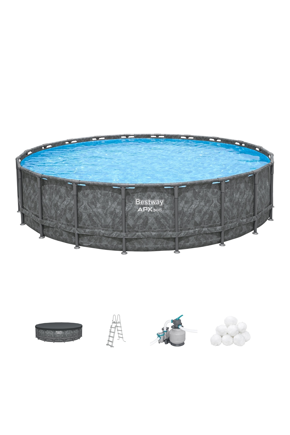 BESTWAY ® Apx 365™ 561jz Çember Prefabrik Havuz Seti 6,71 M X 1,32 M