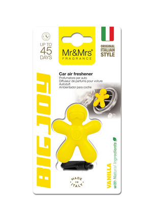 Mr&Mrs Fragrance Big Joy - Oto Araç Kokusu, Araba Klima Kokusu, Oto Kokusu - ...