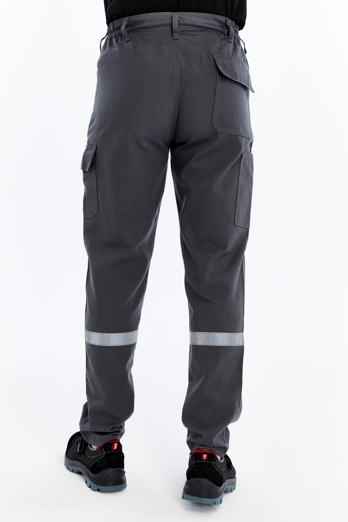 İş Pantolonu Yazlık Basic Model 2 Gri 5 Cepli — خاکستری 1000-İŞ5 — تصویر 5 از 9