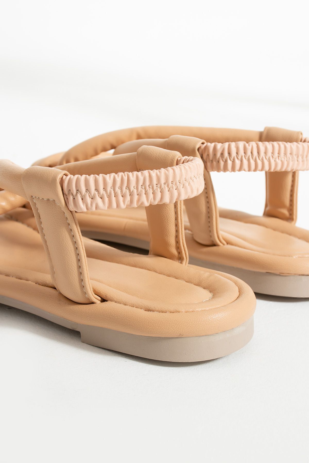 Moda Devrin-Sandale elastice pentru femei Mink 7