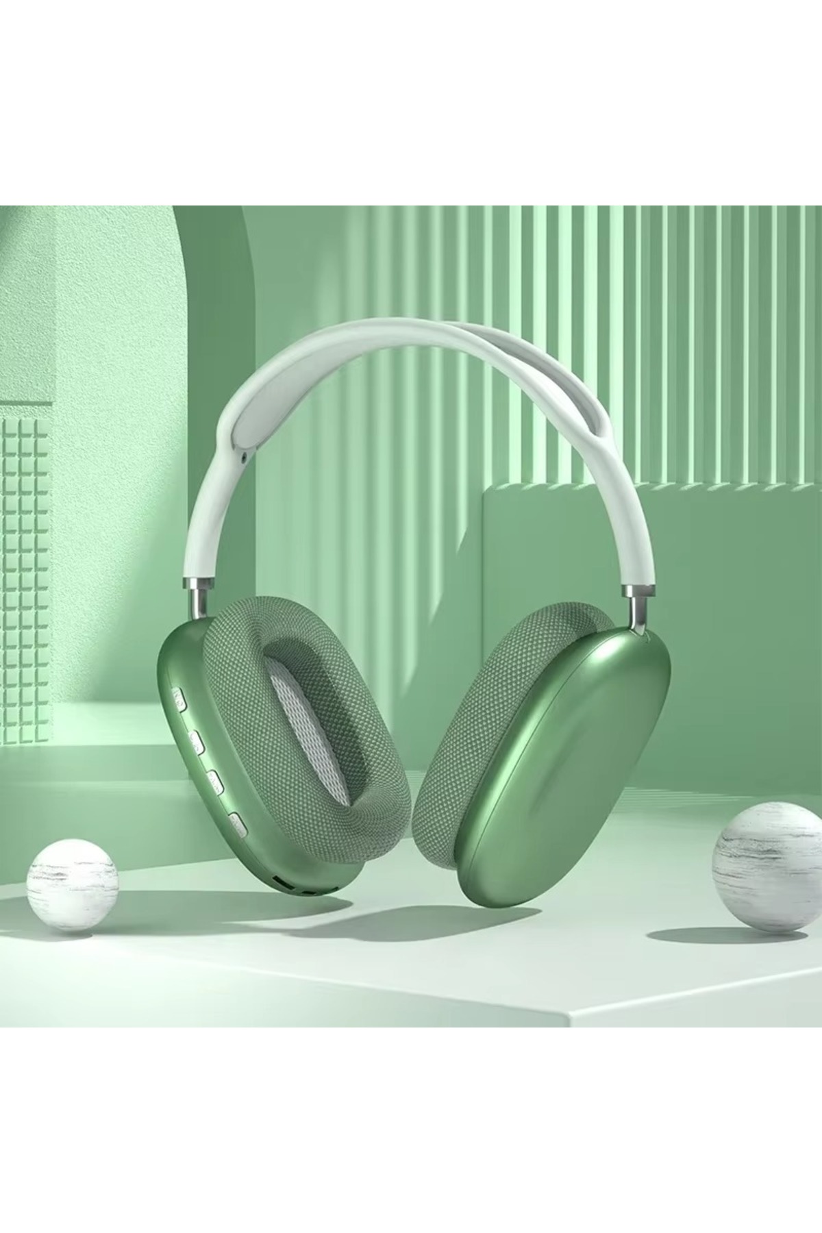 pukotech P9 Kablosuz 5.0 Bluetooth Kulaklık Üst Baş Yapısı