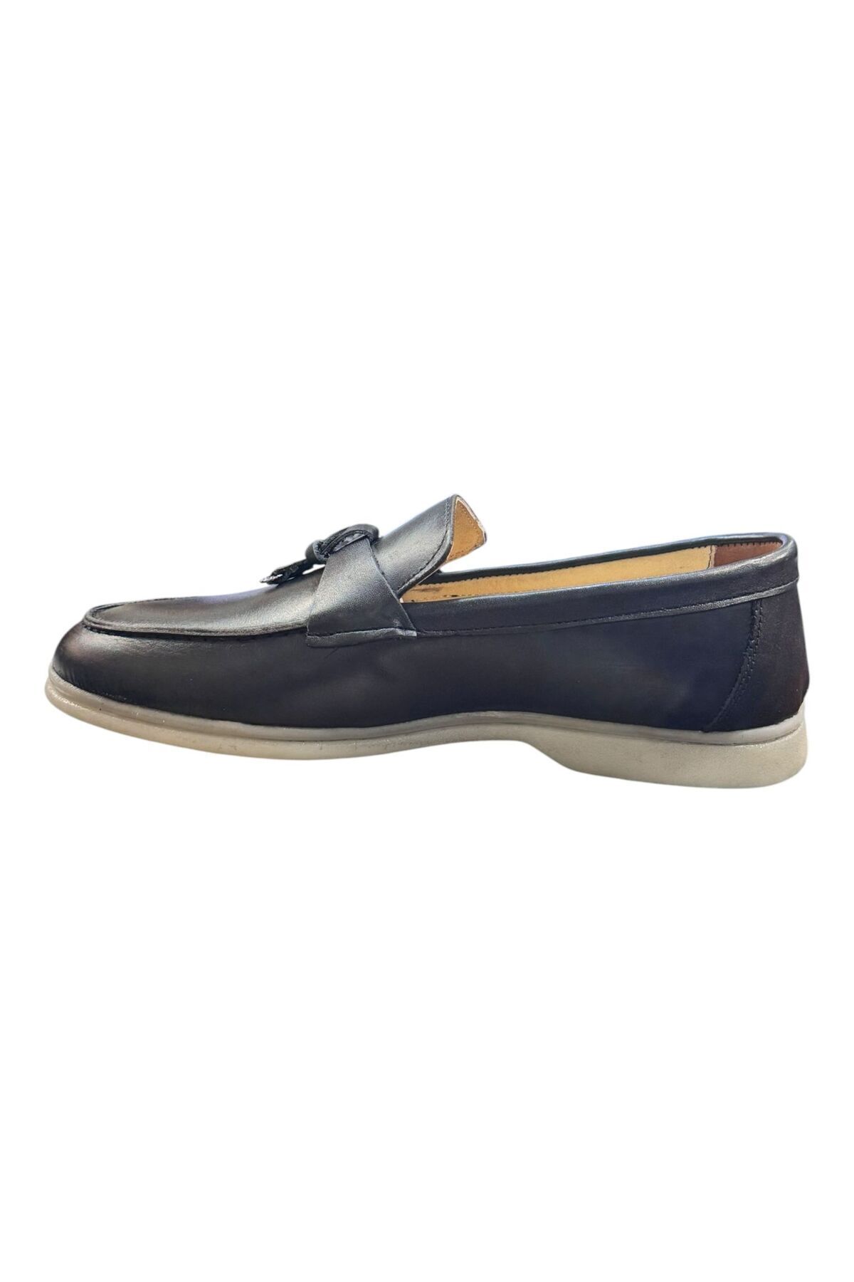 Greyybull Shoes-Black Men's Casual Suede Shoes, Rok Loafer Shoes 4