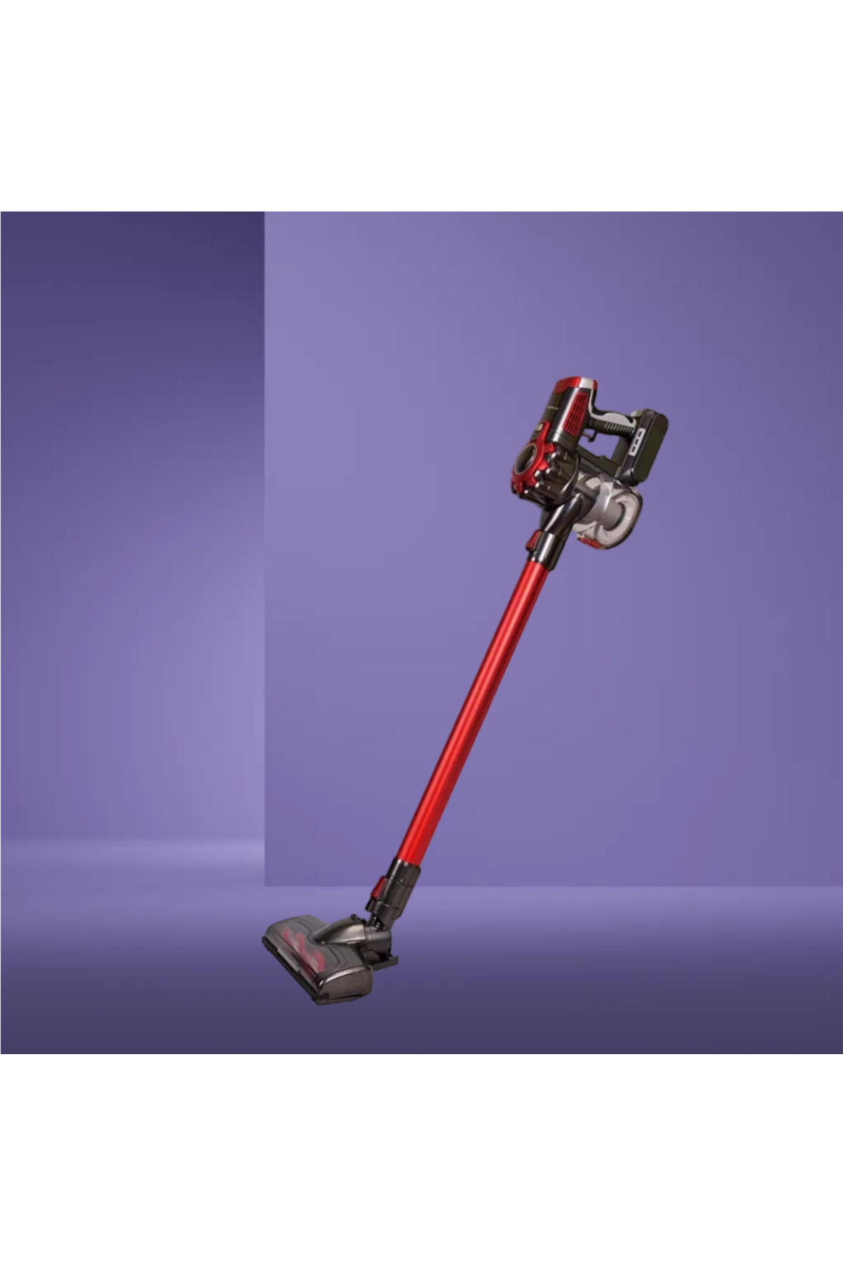 مكنسة كهربائية لاسلكية 120 واط RE-9-023 حمراء