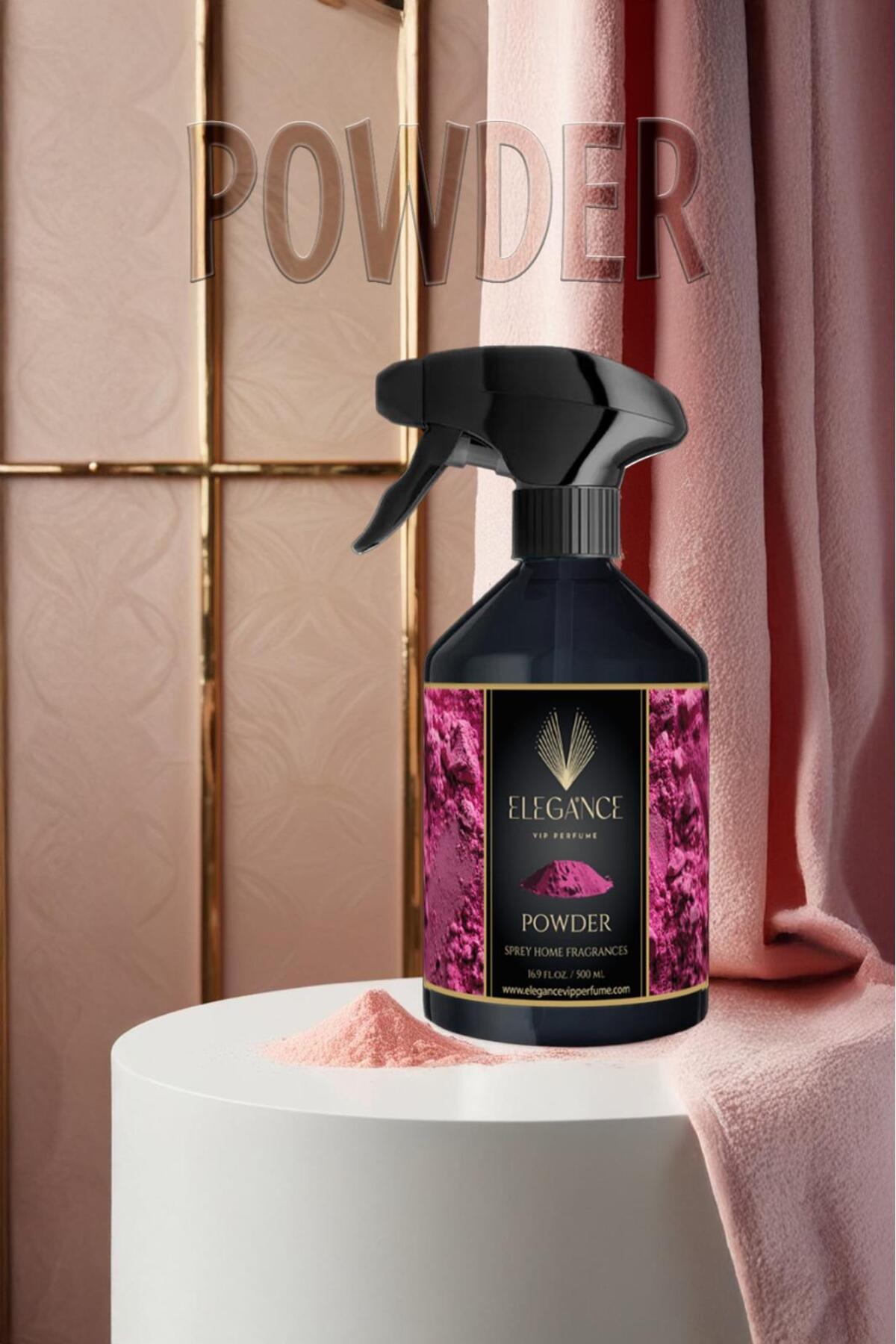 Elegance vip Perfume Powder (BEBEKSİ) Sprey Oda Ve Ortam Kokusu (500 ML) - Bebeksi, Soft Ve Ferahlatıcı Etki fotoğrafı 2 (önizleme)