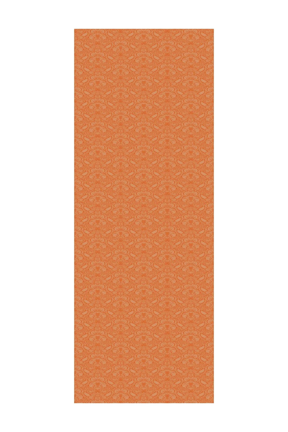 Mooncorn-Moren Pattern Shine Line Shawl Mink-Cinnamon 5