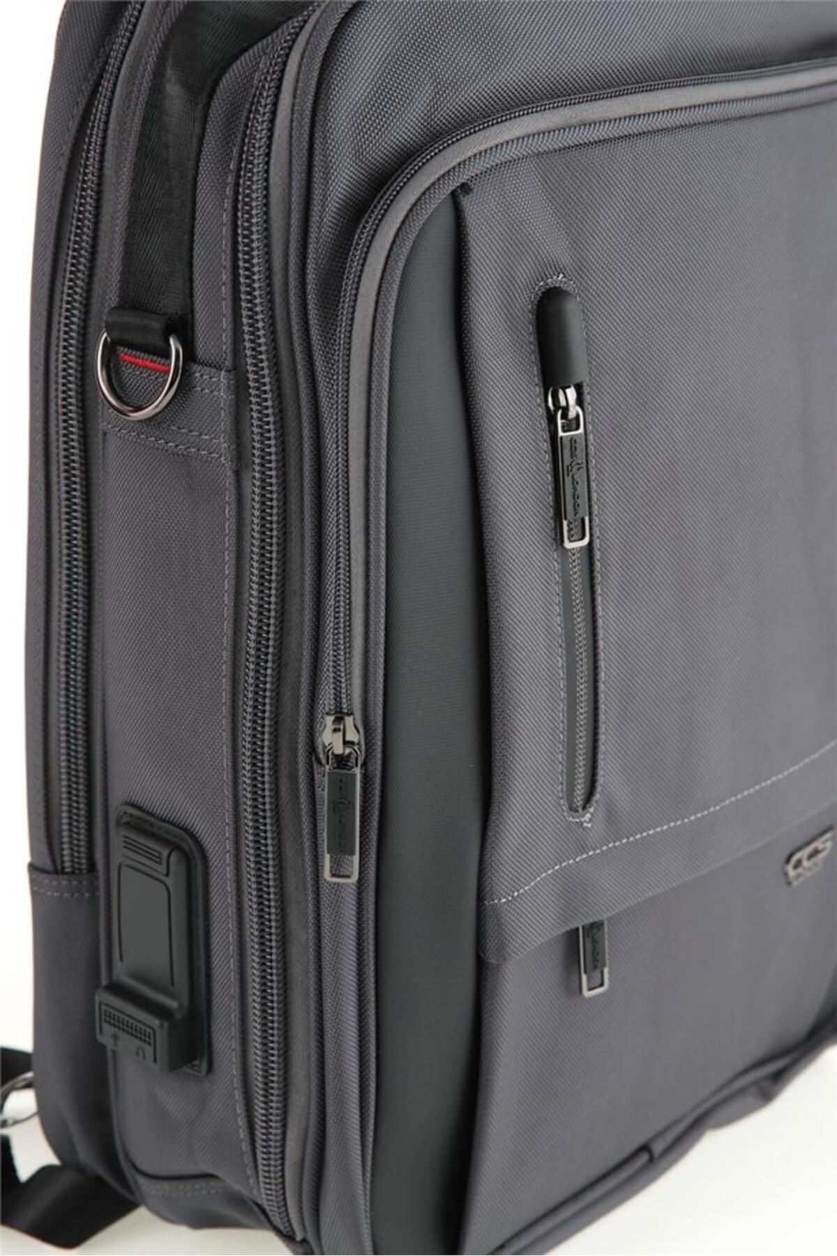 ÇÇS-51417 Backpack with Shoulder Strap Gray 3