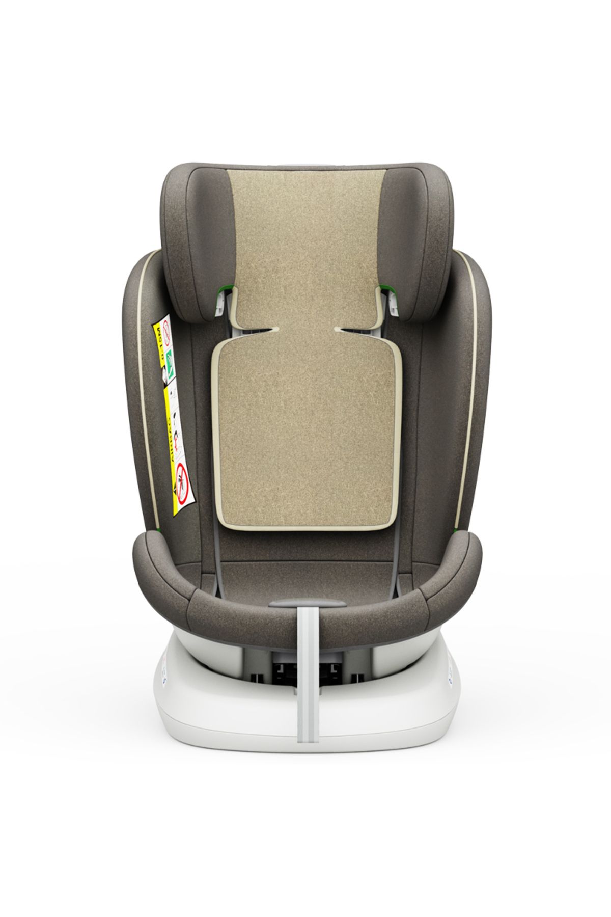 BUF BOOF-Scaun auto TWT Plus iSize Buf Boof LightBrown isofix Rotativ 360 Pozitie Somn Top Tether 40-150 cm 7