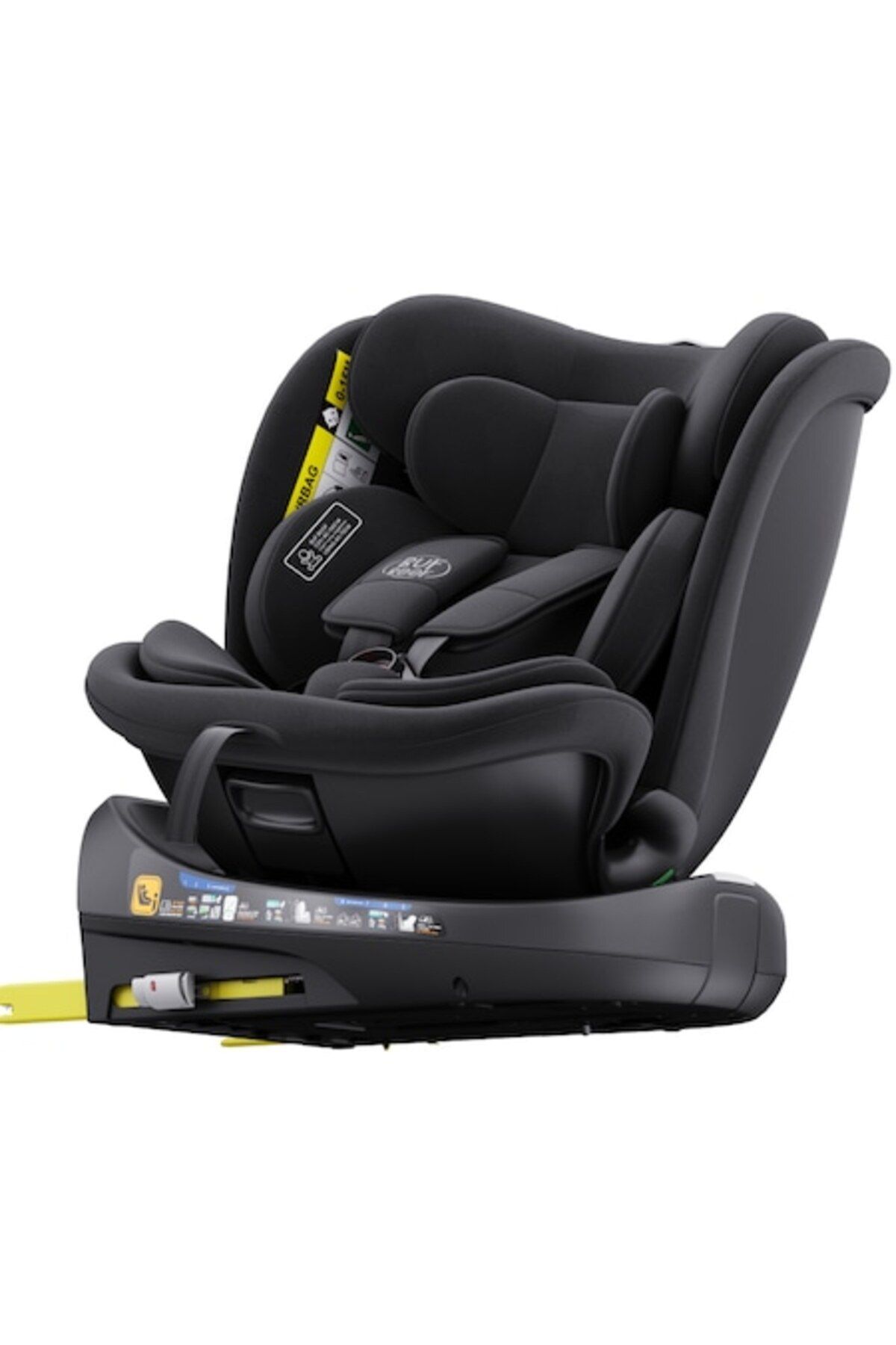 BUF BOOF-Scaun Auto B-Joy DELUXE BUF BOOF iSIZE Black cu Isofix pozitie somn 155 grade rotativ 360 grade 1