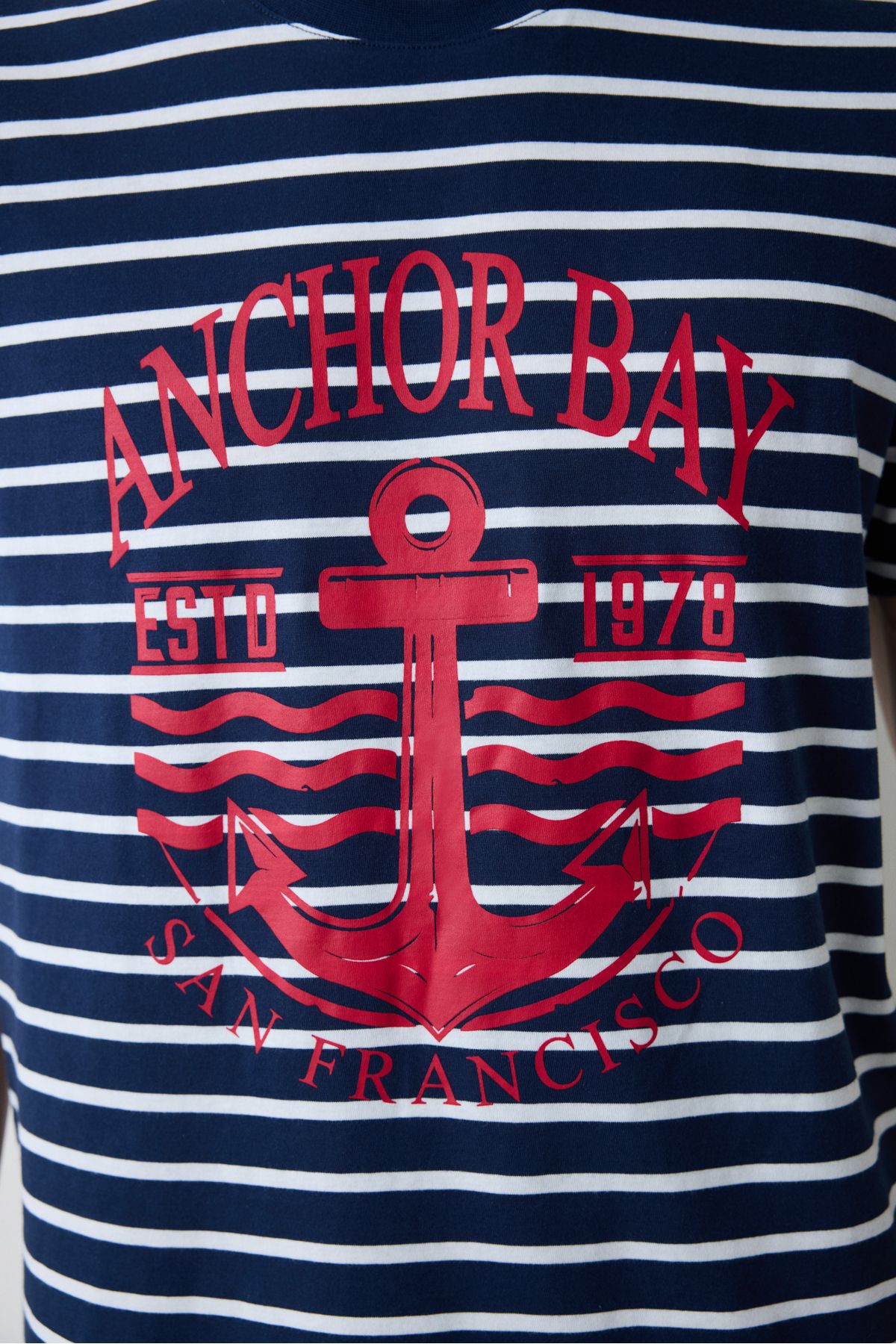 Penti-Stripe Anchor Multicolored Shorts Pajama Set 5