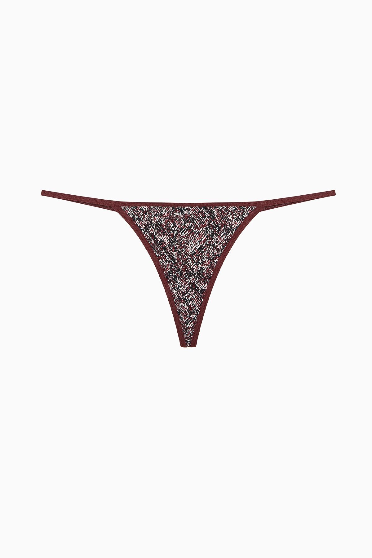 Penti-Snake Cotton 3-Piece Multicolored String Panties 3