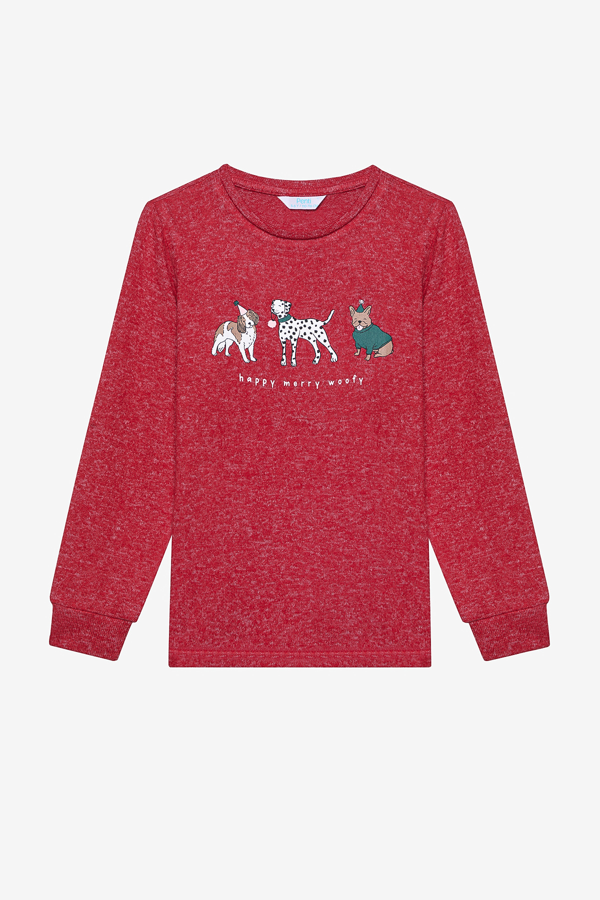 Penti-Mehrfarbiges Woofy-Pyjama-Set für Mädchen 2