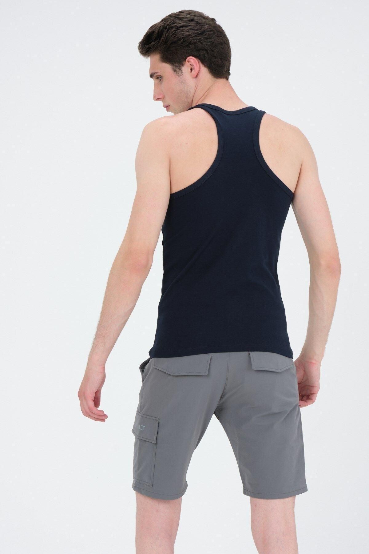 Rich-Men's Swimmer Cut Sports Tank Running Athlete Tank Top 6