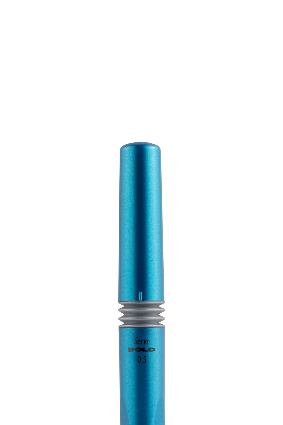 Serve-Bold Mechanical Pencil 0.5 Mm Metallic Blue 2