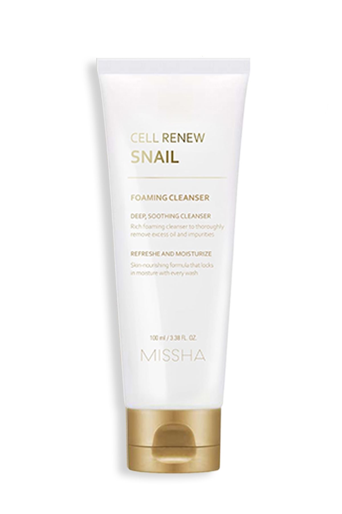 Missha-Super Aqua Cell Renew Snail Cleansing Foam - Snail Extract, 100ml Cleansing Foam 1