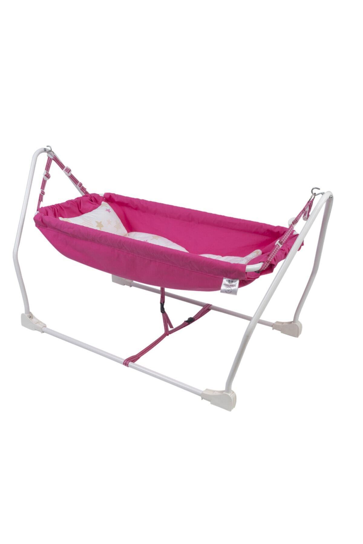 Holmen Pembe Marmaris Katlanabilir Bebek Hamağı fotoğrafı 3 (önizleme)