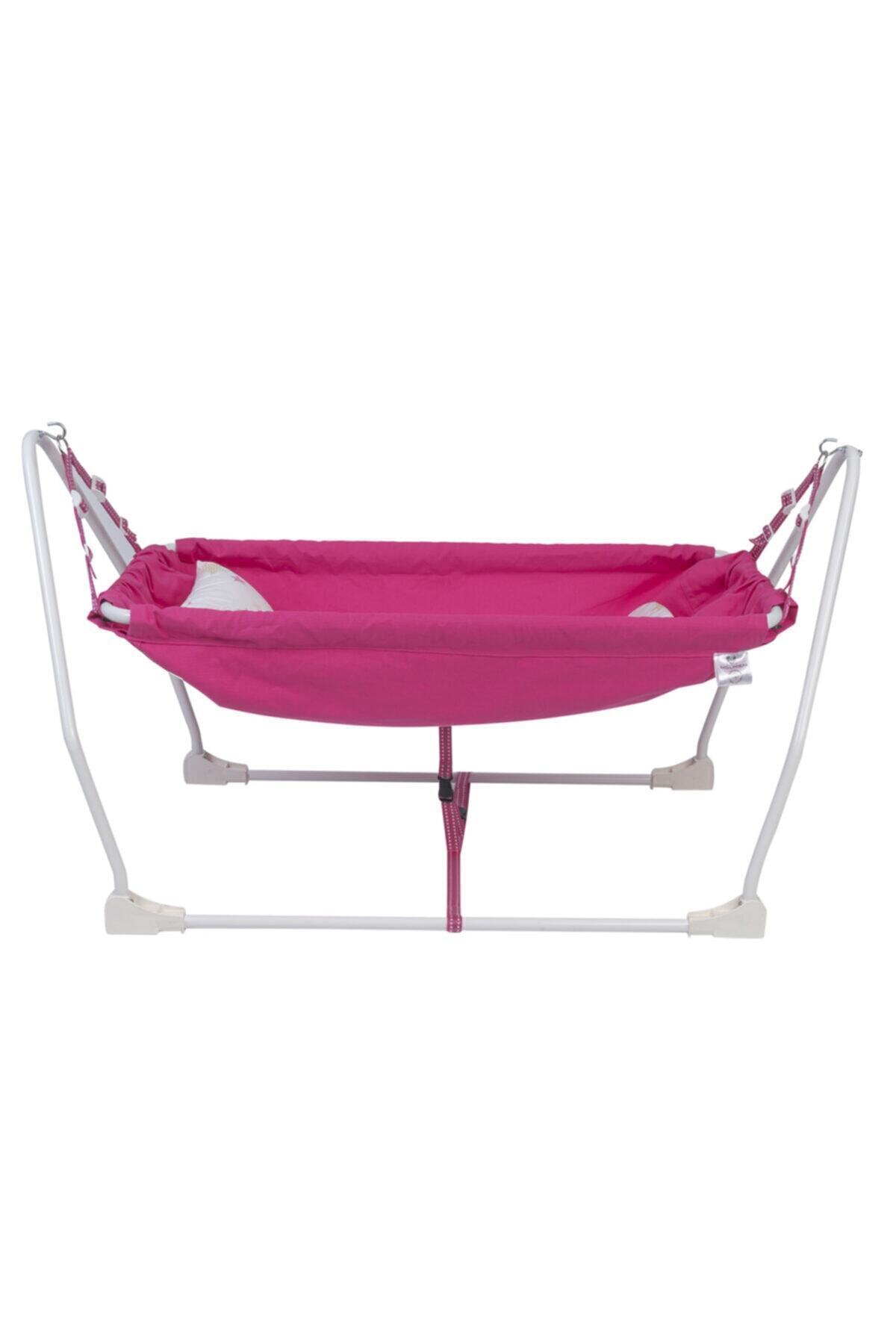 Holmen Pembe Marmaris Katlanabilir Bebek Hamağı fotoğrafı 5 (önizleme)