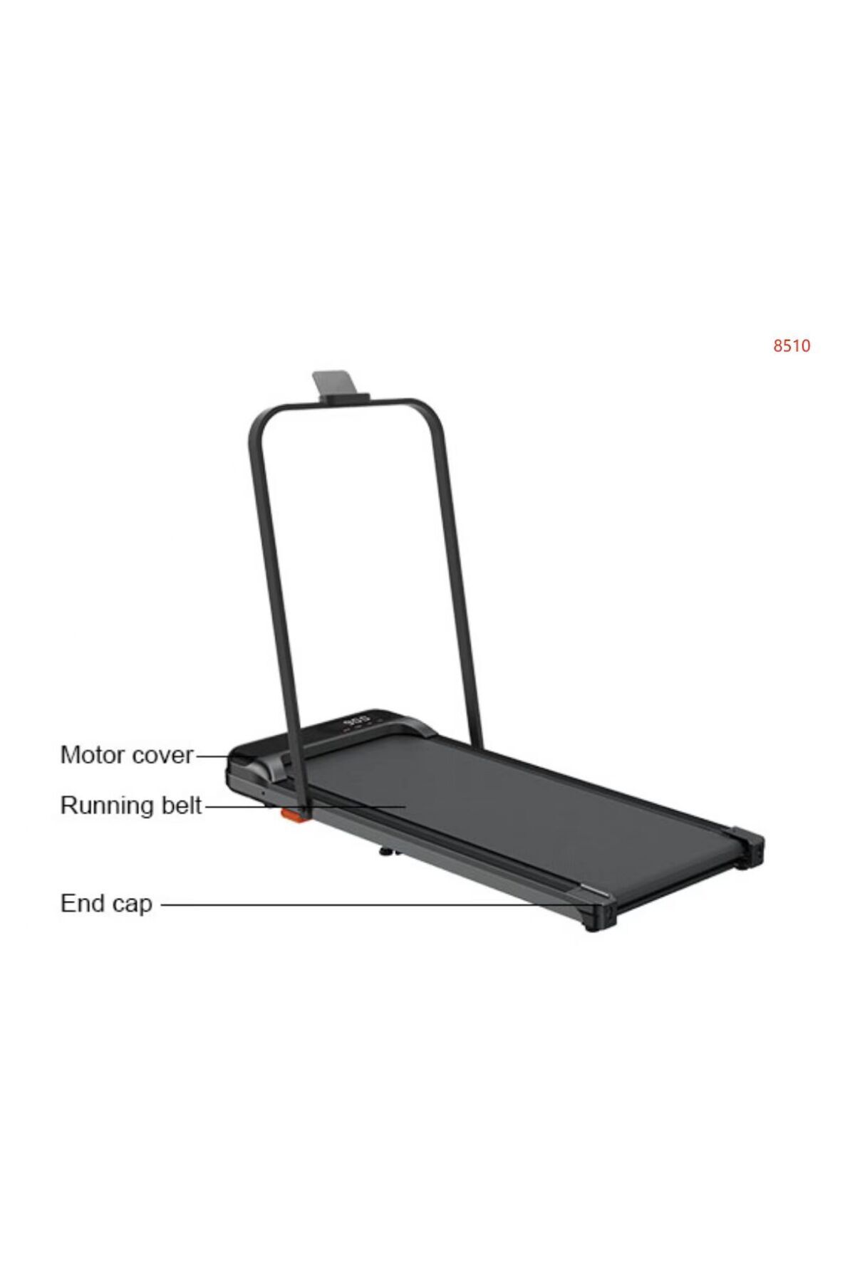 ALTIS-AL8510 3-in-1 Folding Under Desk Treadmill – Quiet 2.5HP Walking Pad for Home & Office Use 3