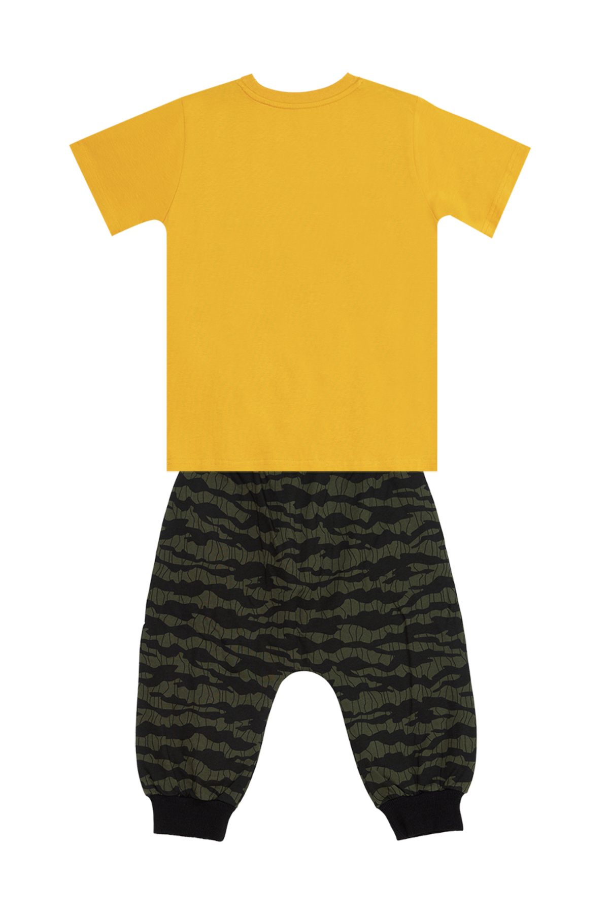 MSHB&G-Sommer-Set aus T-Shirt und Caprihose „Big Whales“ für Jungen 4