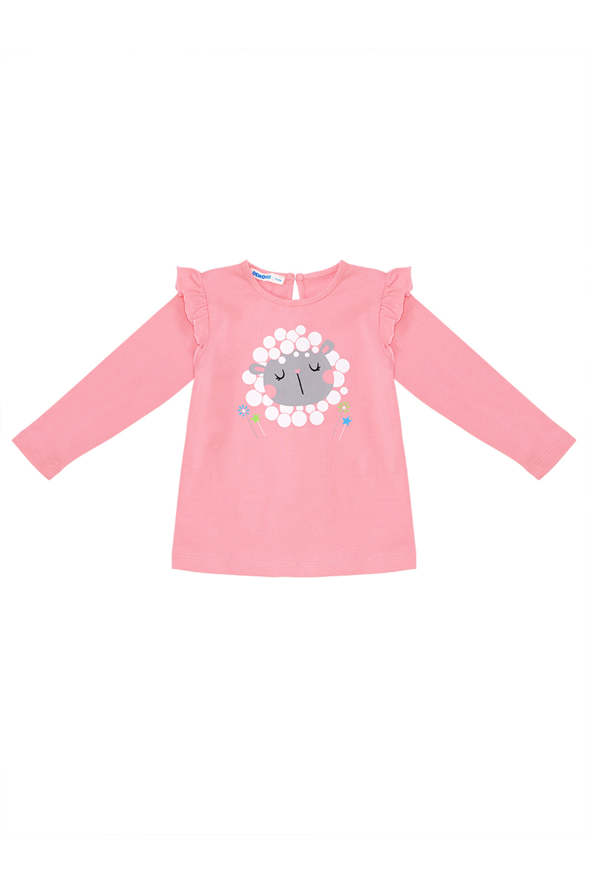 Denokids-Kuzucuk Rosa Tunika-Strumpfhosen-Set für Mädchen 5