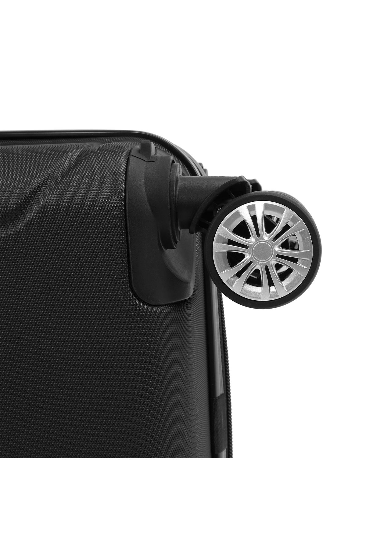 Quasar & Co.-Airplane cabin trolley, Quasar & Co.®, Smart model, telescopic handle, code, 55x37x20cm, ABS, black 8