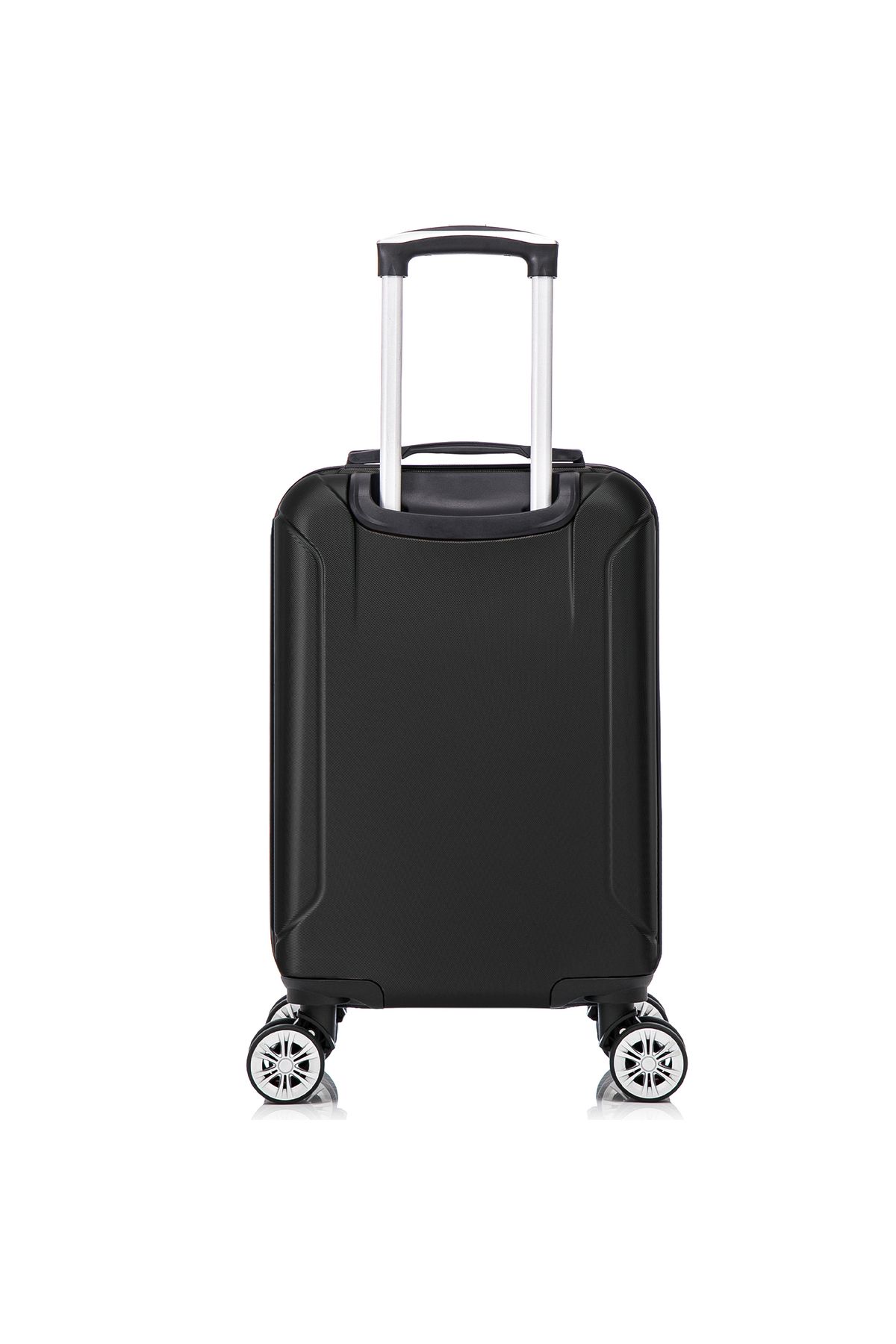 Quasar & Co.-Airplane cabin trolley, Quasar & Co.®, Smart model, telescopic handle, code, 55x37x20cm, ABS, black 5