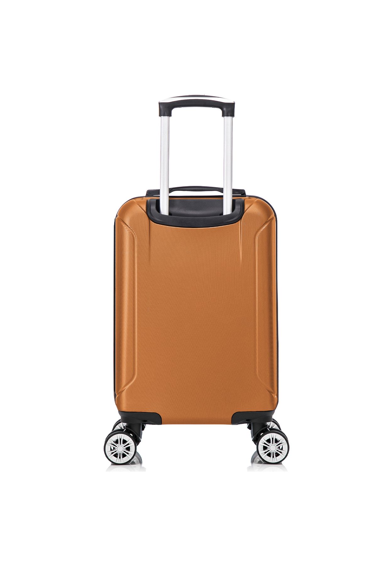 Quasar & Co.-Airplane cabin trolley, Quasar & Co.®, Smart model, telescopic handle, code, 55x37x20cm, ABS, camel 5
