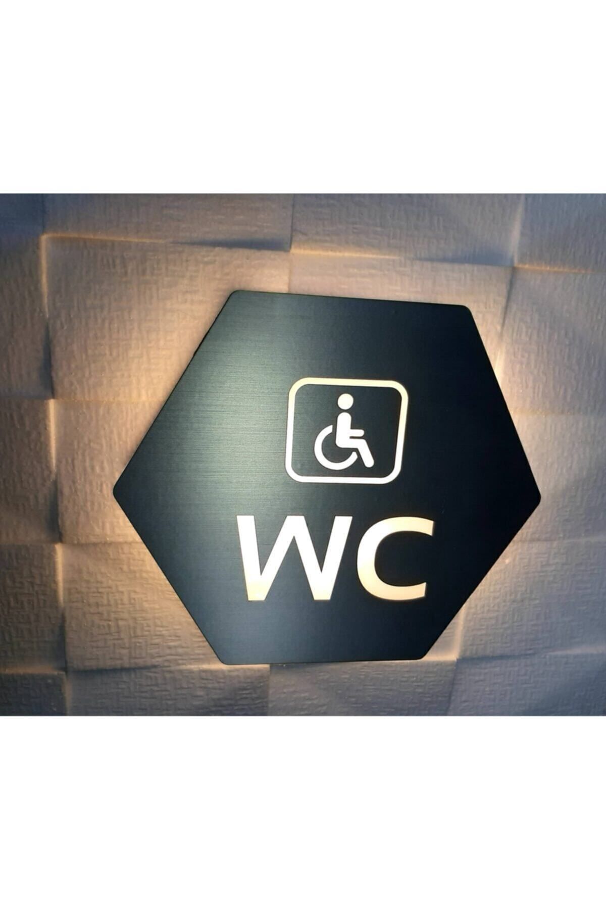 Yönline-Honeycomb Series Illuminated Wc Direction Sign 6