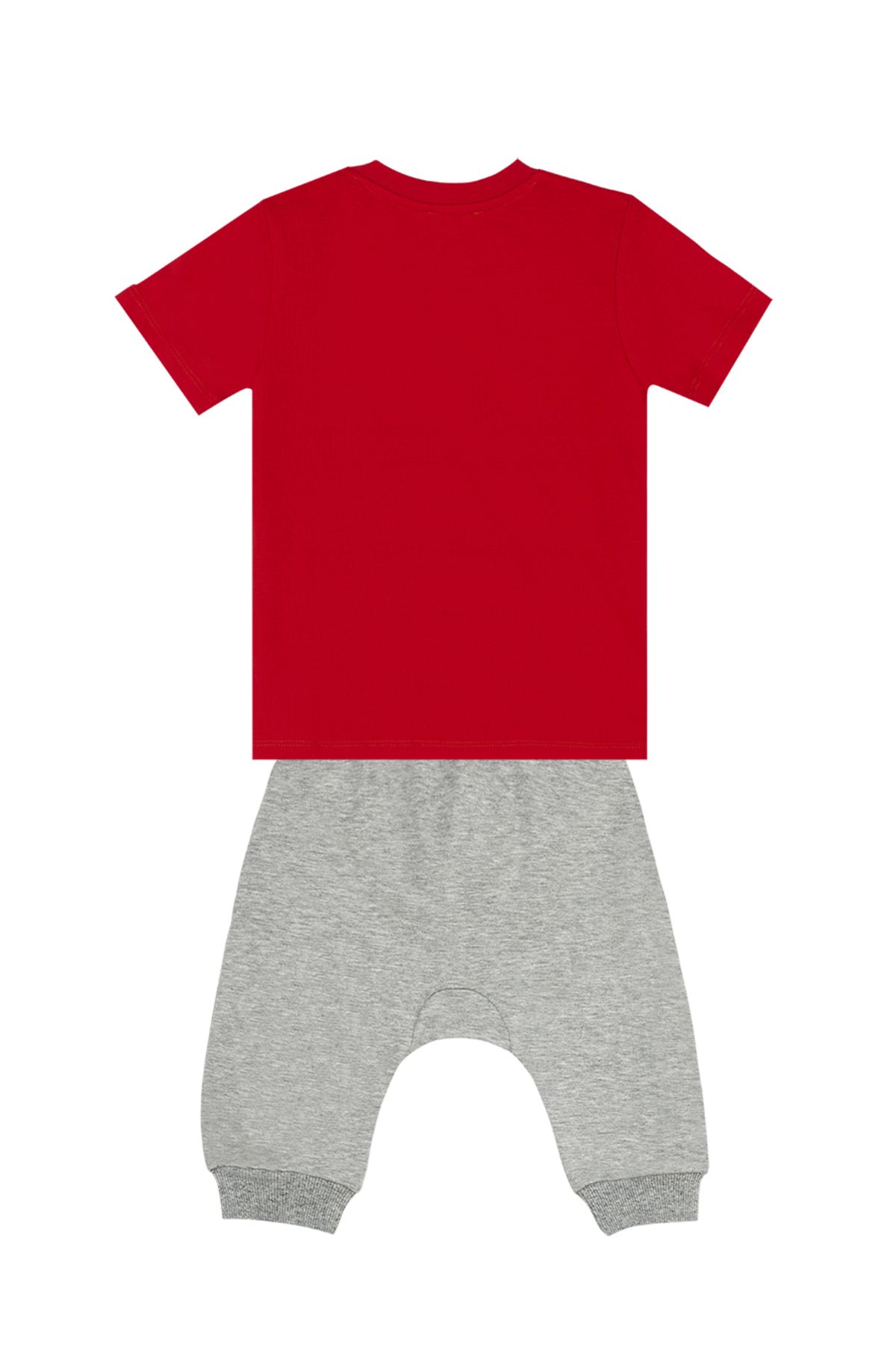 Denokids-Lachen Jungen Sommer T-shirt Capri Shorts Anzug 4