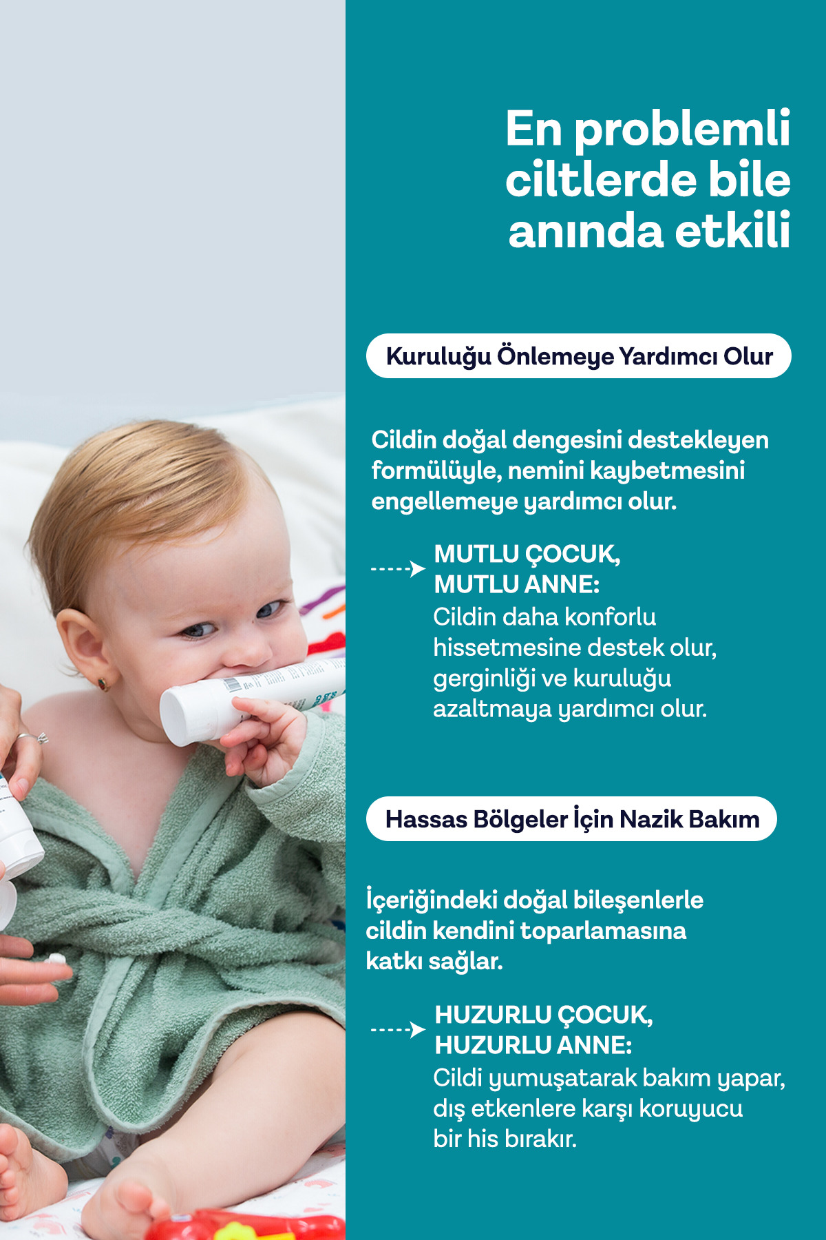 Clinikid Atopik Cilt Yatıştırıcı & Nemlendirici Kremi fotoğrafı 3 (önizleme)