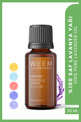 weem Lavanta Uçucu Yağı – %100 Saf Aromaterapi Yağı 10ml