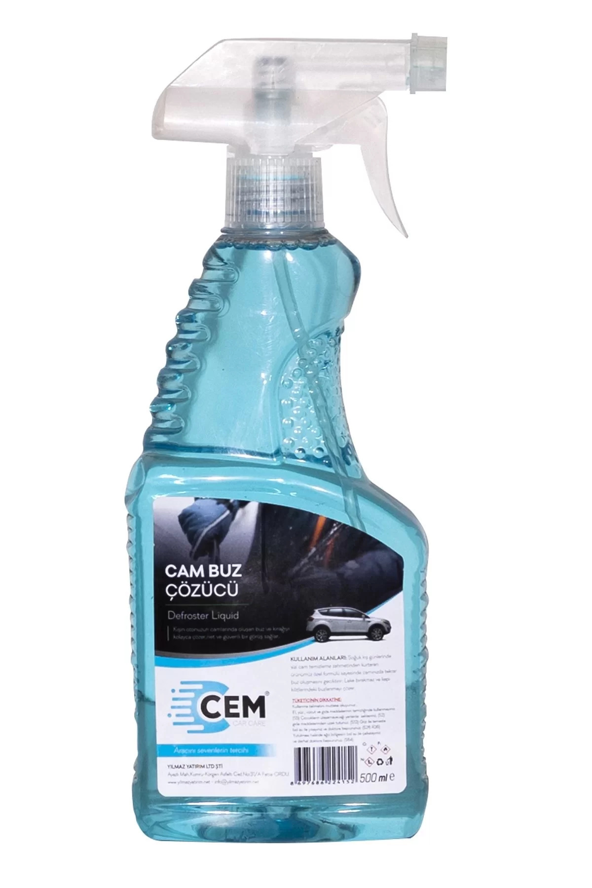 CEM CAR CARE Cam Buz Çözücü 500 ml