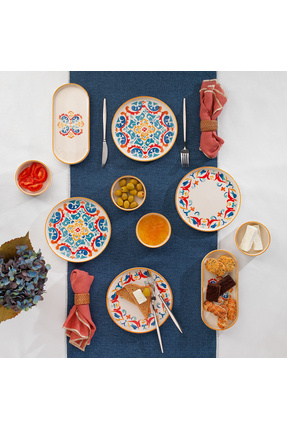 Schafer Sunny 4 Kişilik Kahvaltı Takımı 10 Parça-Hardal