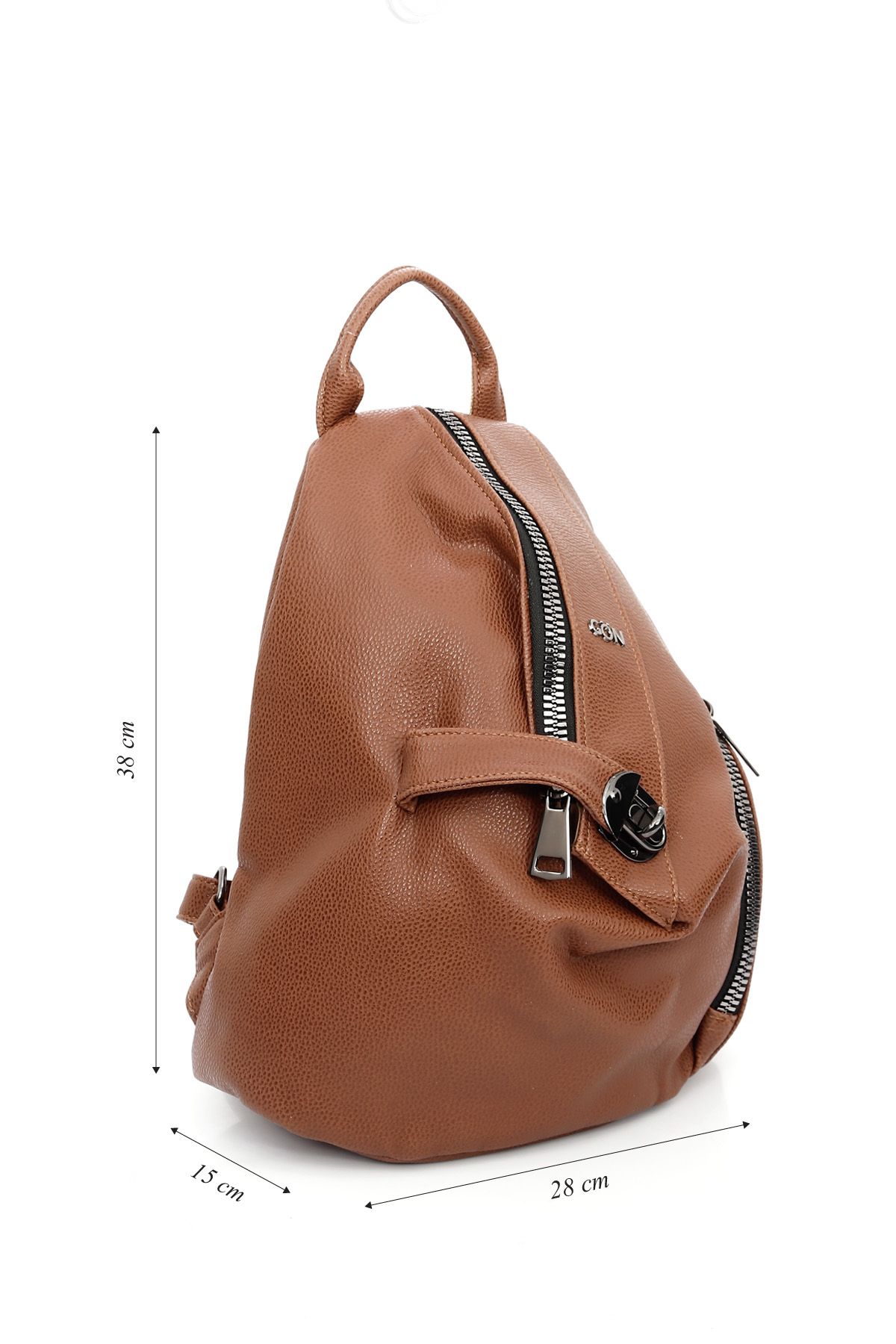 GÖNDERİ(R)-Taba Gön Damen-Rucksack in Übergröße B0647 3