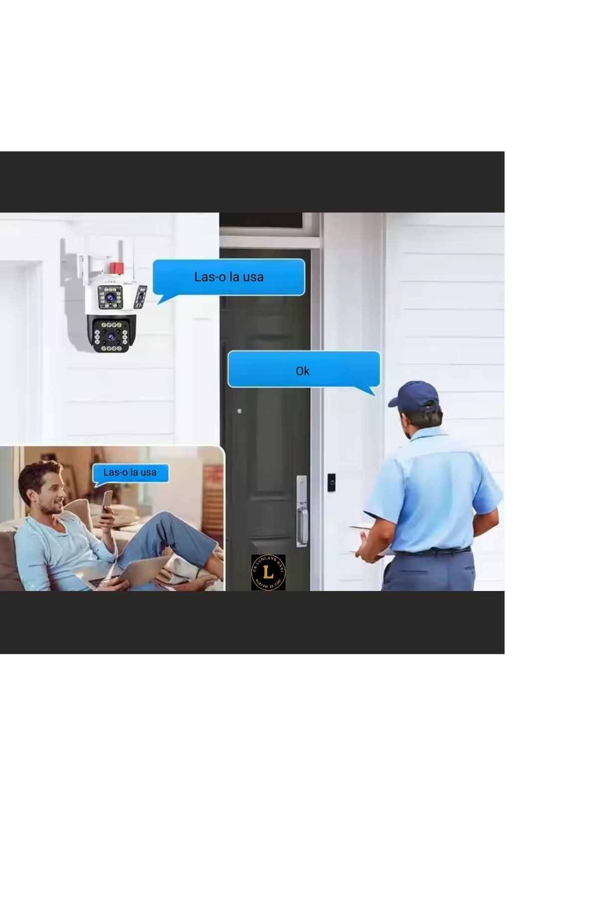 CR LUMI AND GABI-Surveillance Camera With 3 Lenses, Mobile App, Horizontal And Vertical Rotation, Ptz Camera 6