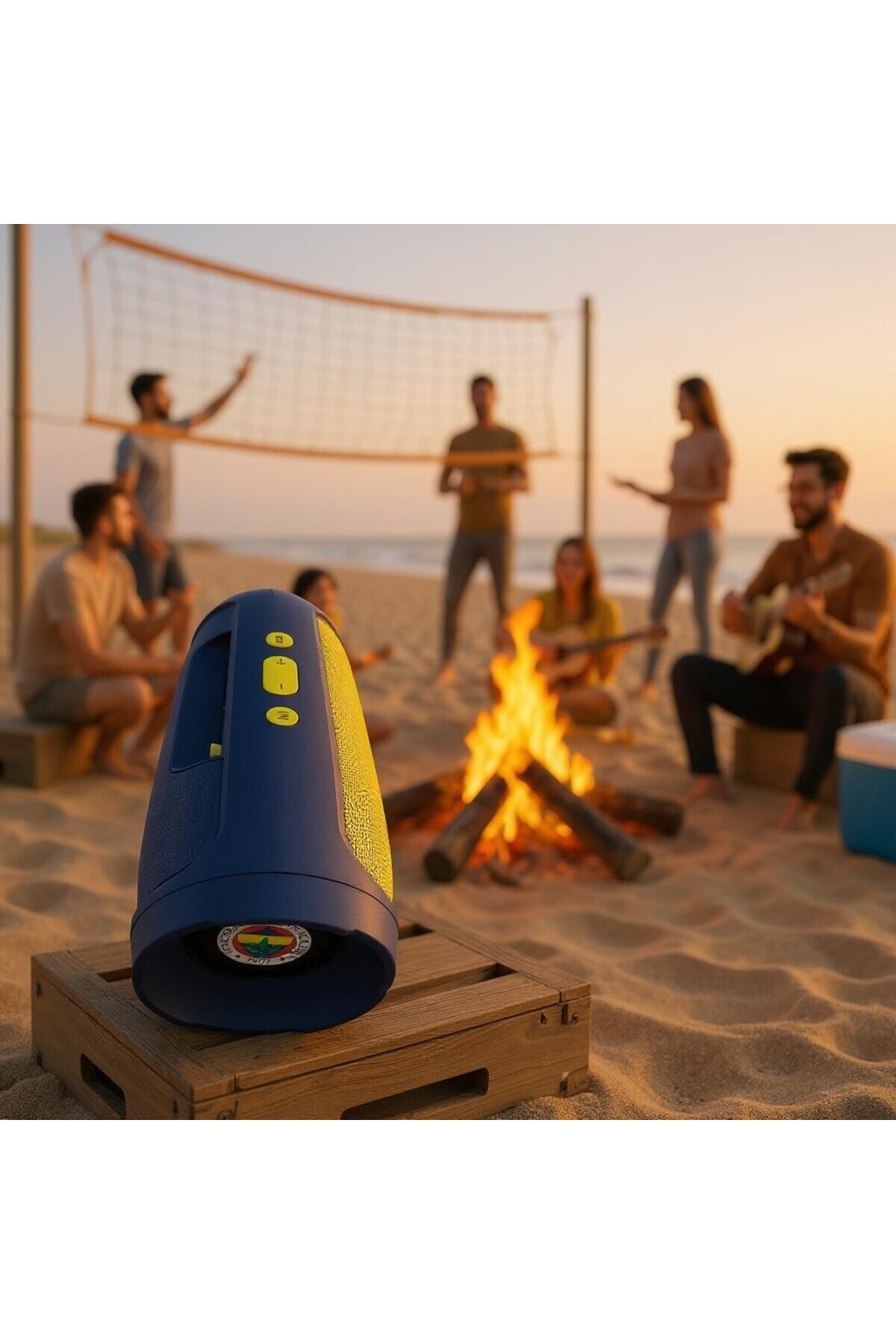 Fenerbahçe Lisanslı ve Bandrollü Bluetooth Hoparlör – 10m Menzil, 600 mAh, Tribün Coşkusu!