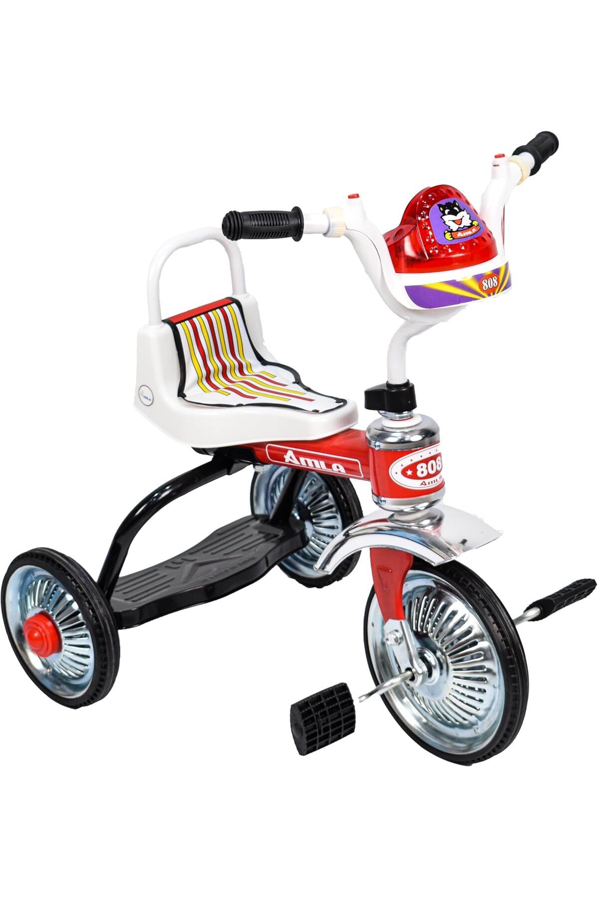 rexa-Kids Three Wheels Steel bike, Red 1
