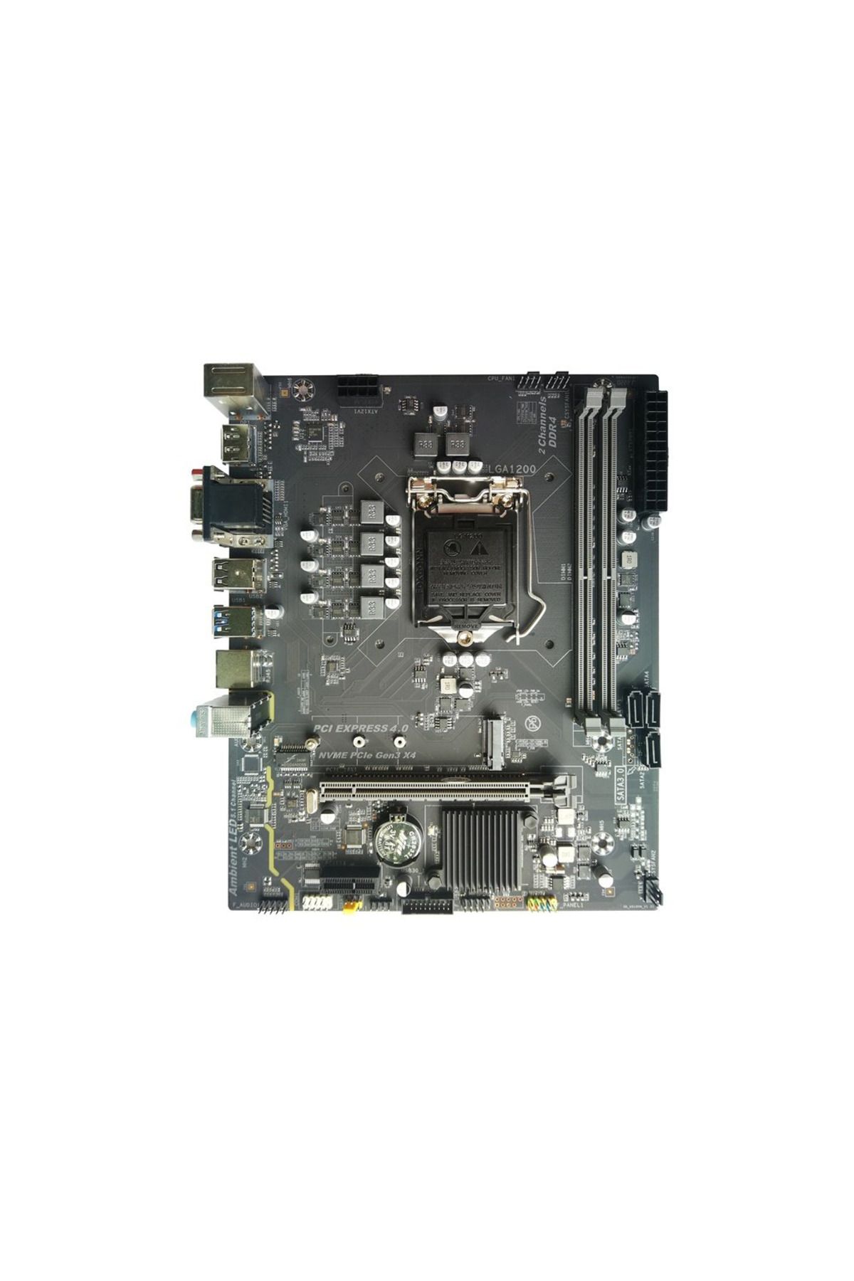 arktek-ALPHA FORCE، AK-H510M EG، 2xDDR4، M.2، HDMI، DP، الجيل 10-11، مقبس LGA1200، اللوحة الأم 3