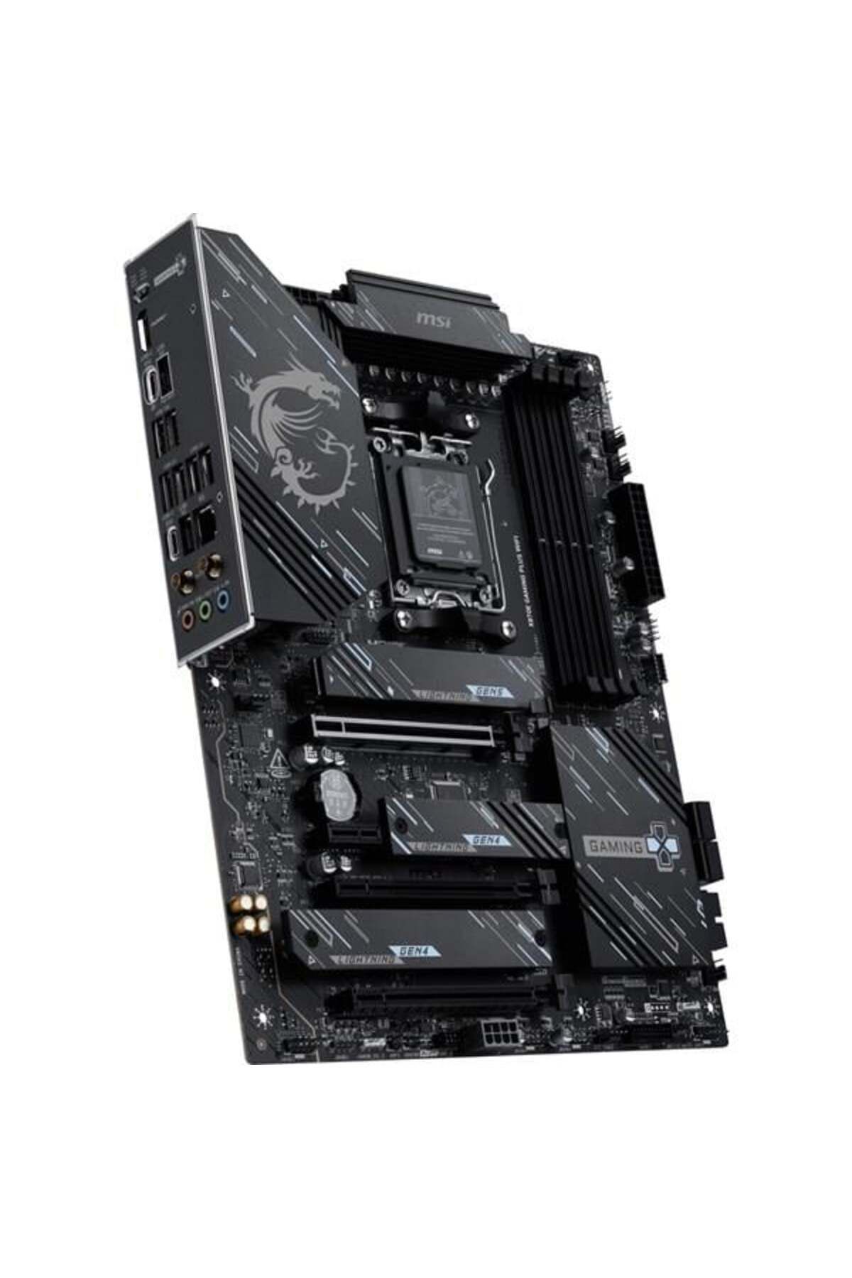 MSI-X870E Gaming Plus Wifi-7 Ddr5 8200Mhz(Oc) HDMI Dp Pcie 16X V5.0 Am5 Atx 4
