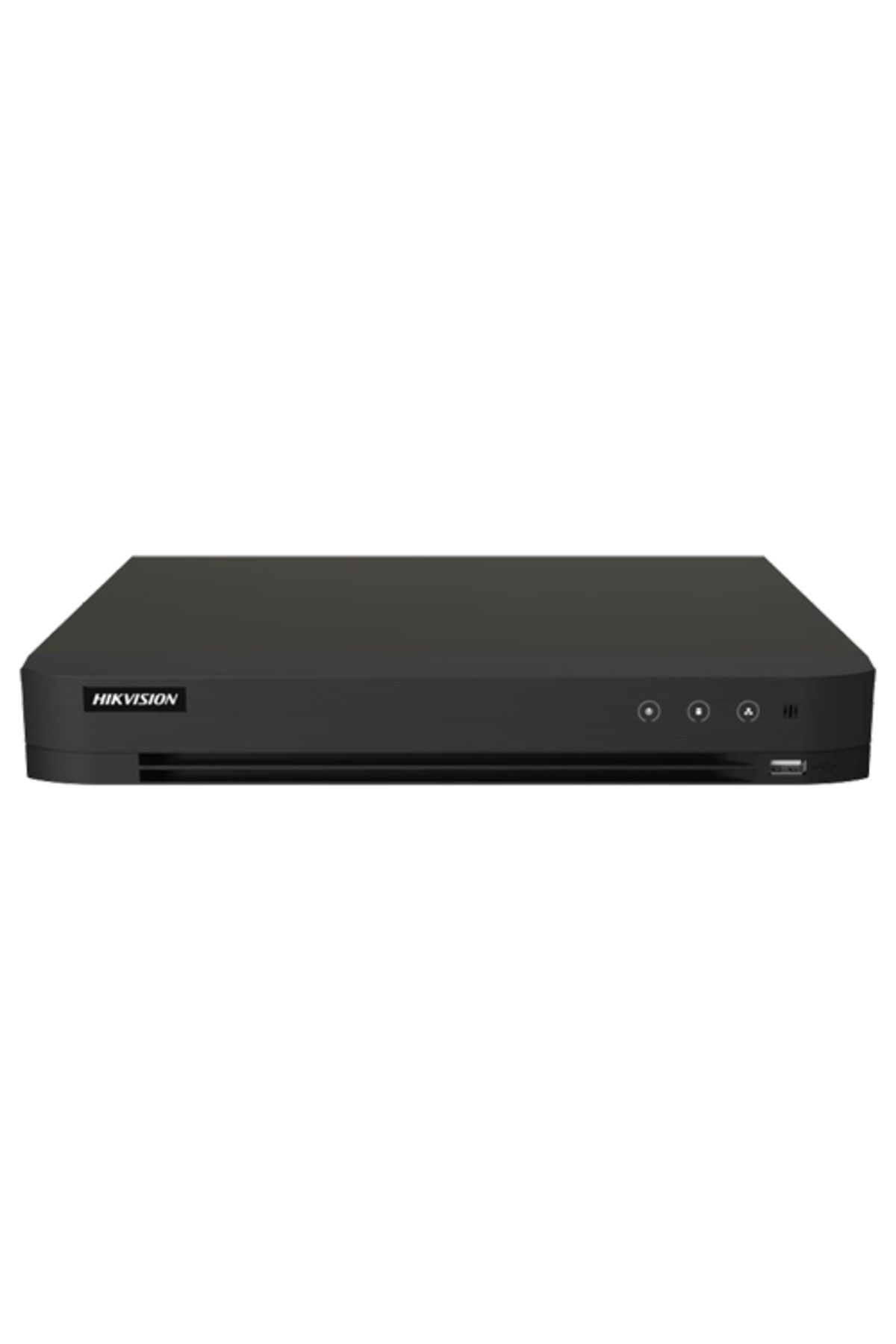 Hikvision-DVR AcuSense 16 ch., 5MP + 8 ch. IP 6MP, Alarm I/O, VCA - iDS-7216HQHI-M1-XT(16A+4/1ALM) 1