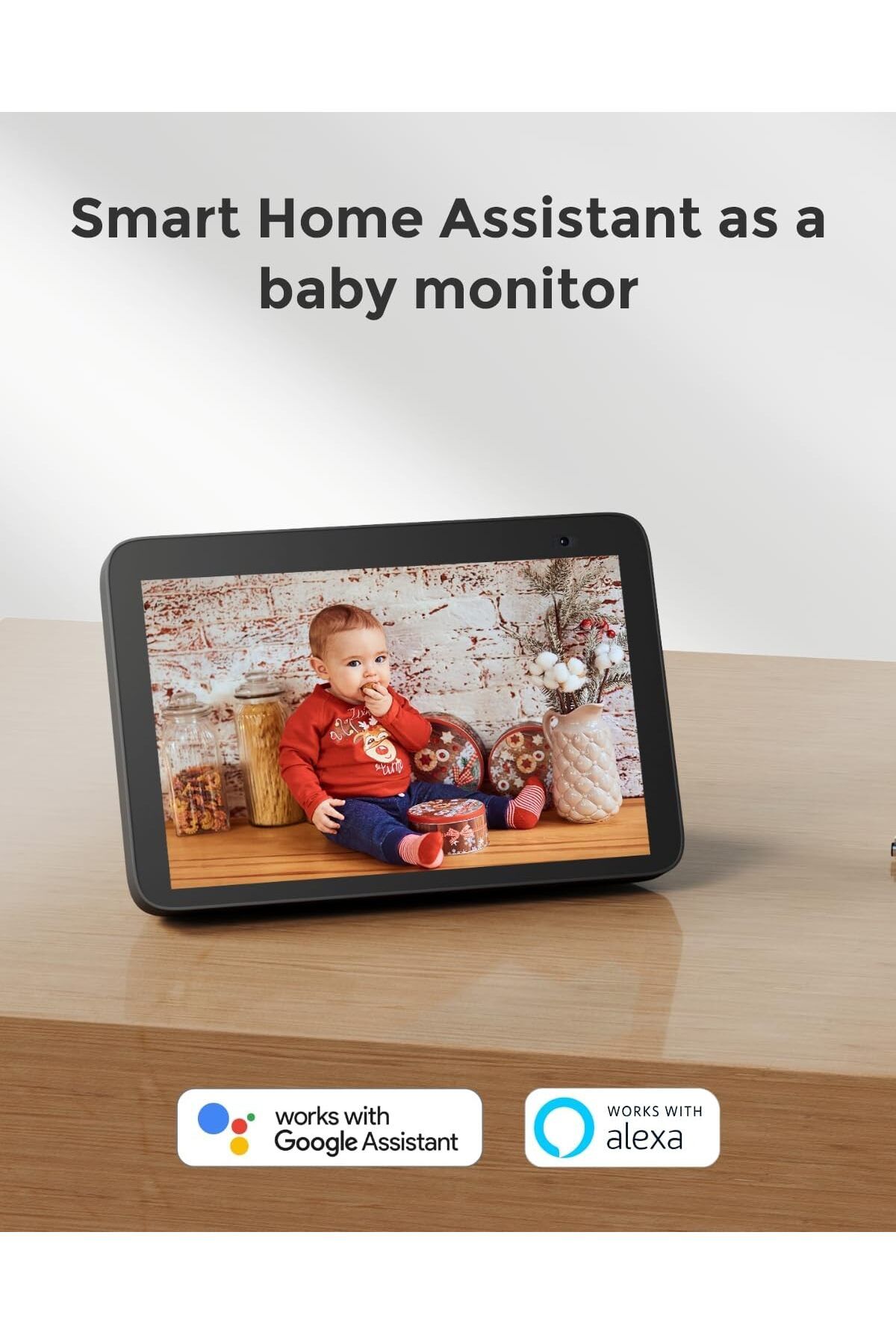 ReoLink-Smart home security camera with motion tracking, 360-degree rotation, Wi-Fi 8
