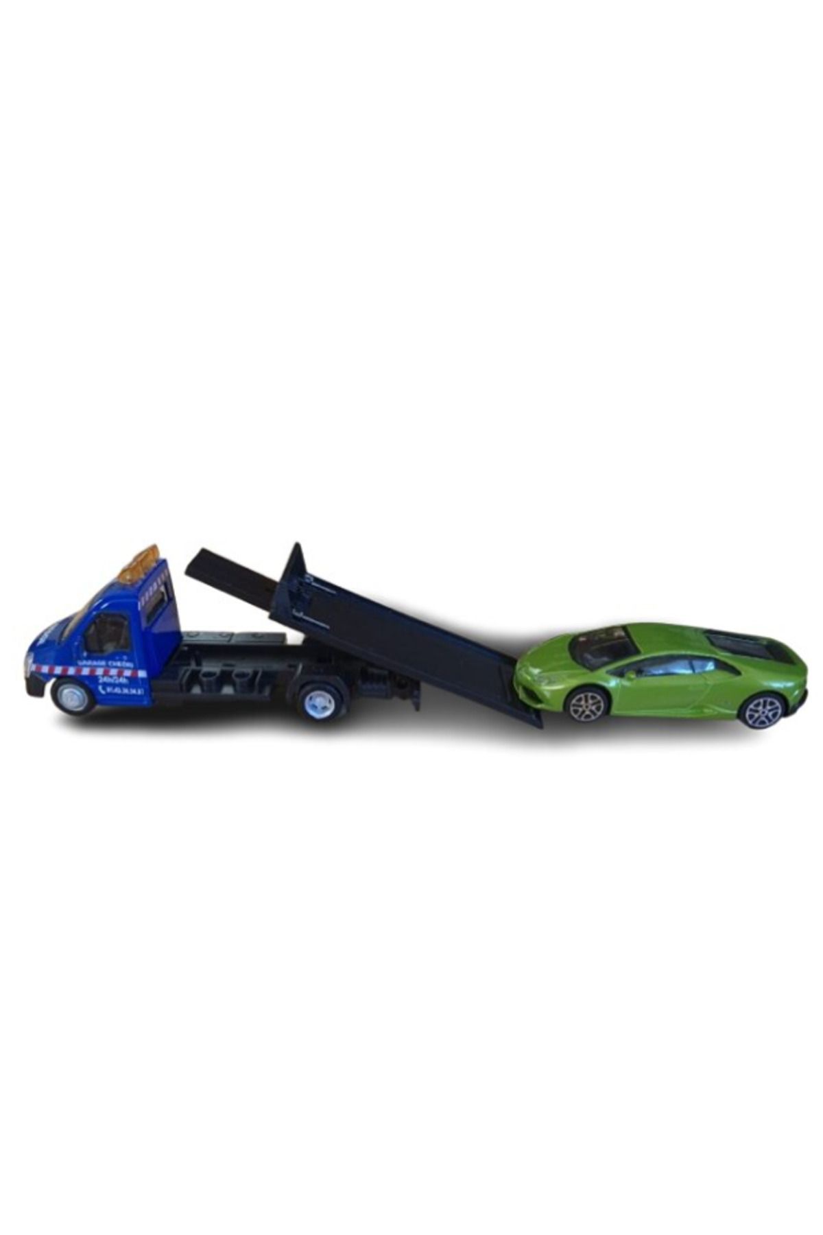 BBURAGO-Set of 2 Iveco Daily transporter and Lamborghini machetes, 1/43 4