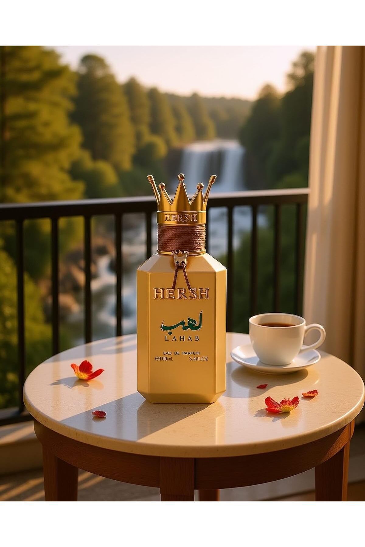 alezz oud-Al Ezz Oud 'Hersh Lahab' Eau De Perfume for Men Blend of Basil, Vetiver & Black Pepper - 100ml 7
