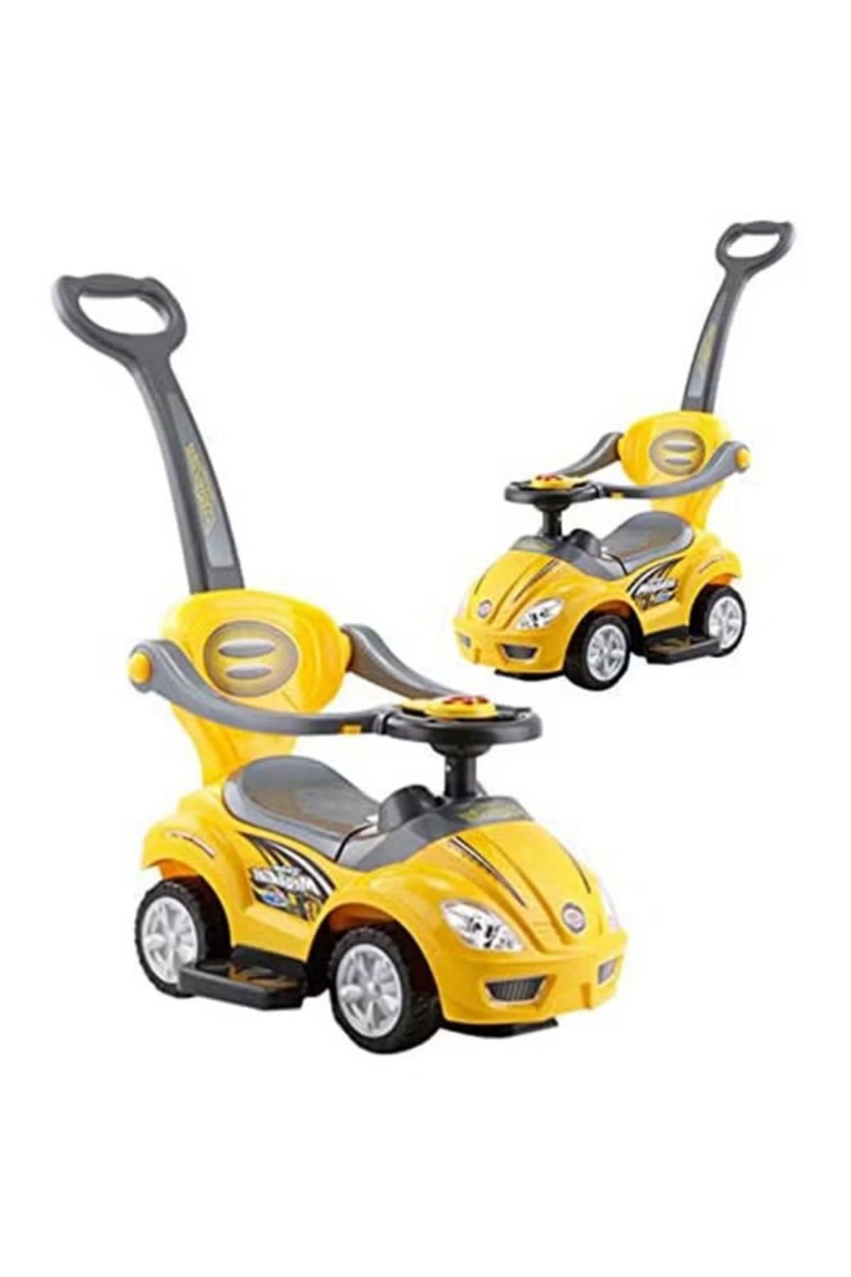 rexa-3-in-1 Push Ride-On Car with Handle – 62.5 x 30 x 35 cm, Convertible Toddler Ride 5