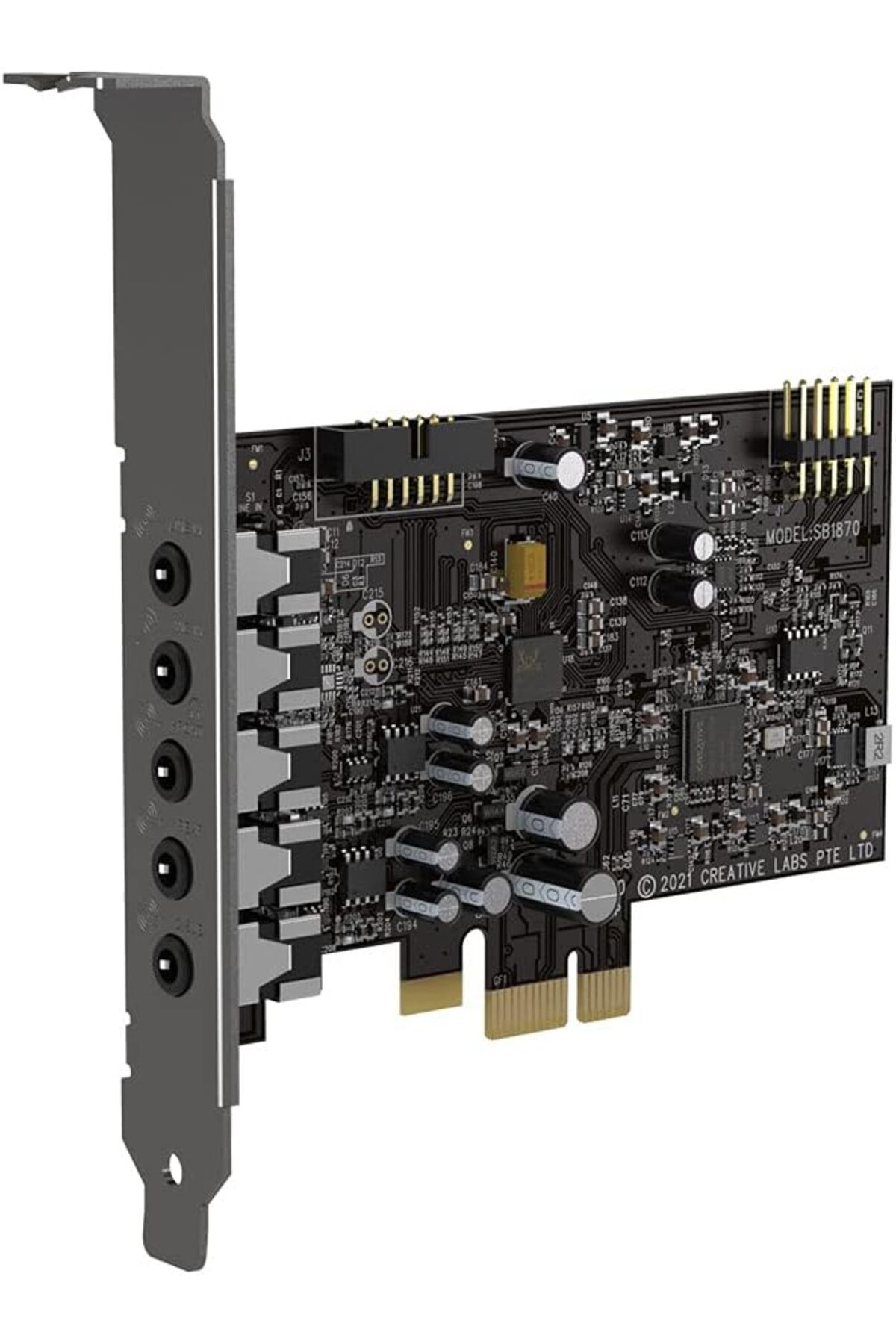 CREATIVE-Sound Blaster Audigy Fx V2 Upgradable Hi-res Internal PCI-e Sound Card 1