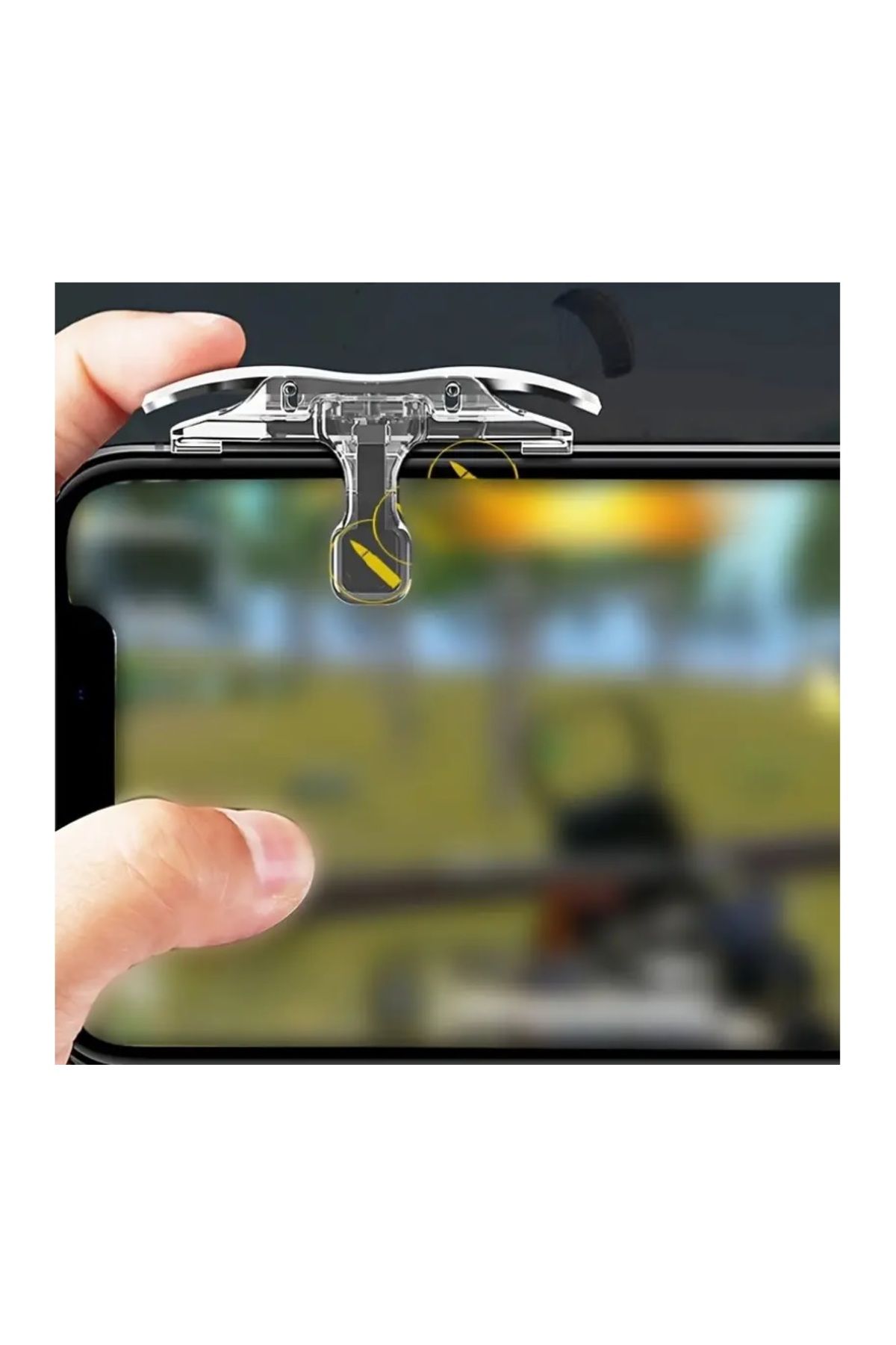 Suma-4Mobile Game Controllers for Android and iPhone,Mechanical Fingertip Buttons for PUBG,Fortnite 6