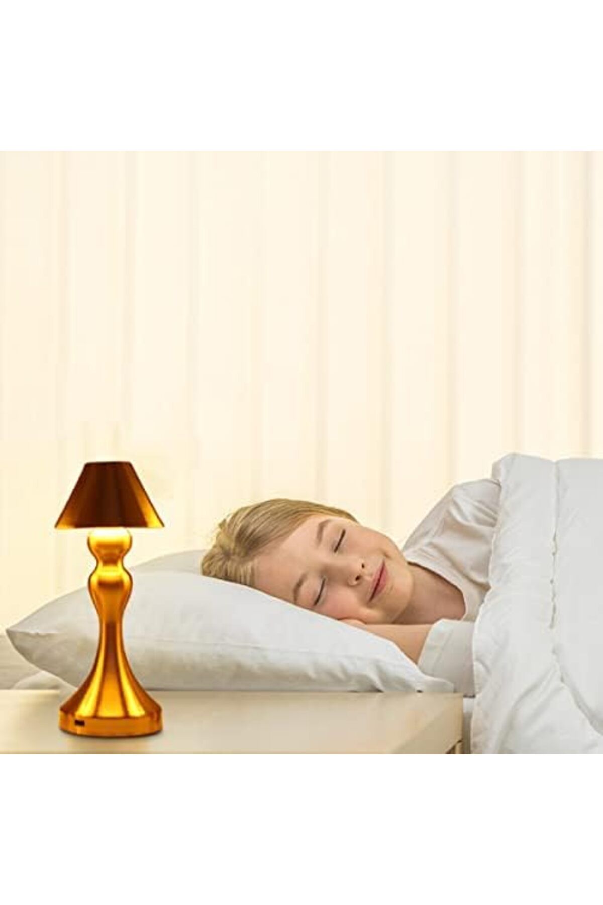 Yuwell-YU WELL Touch Sensor Bar Table Lamp Portable Cordless Rechargeable Battery LED Table Lamp 4