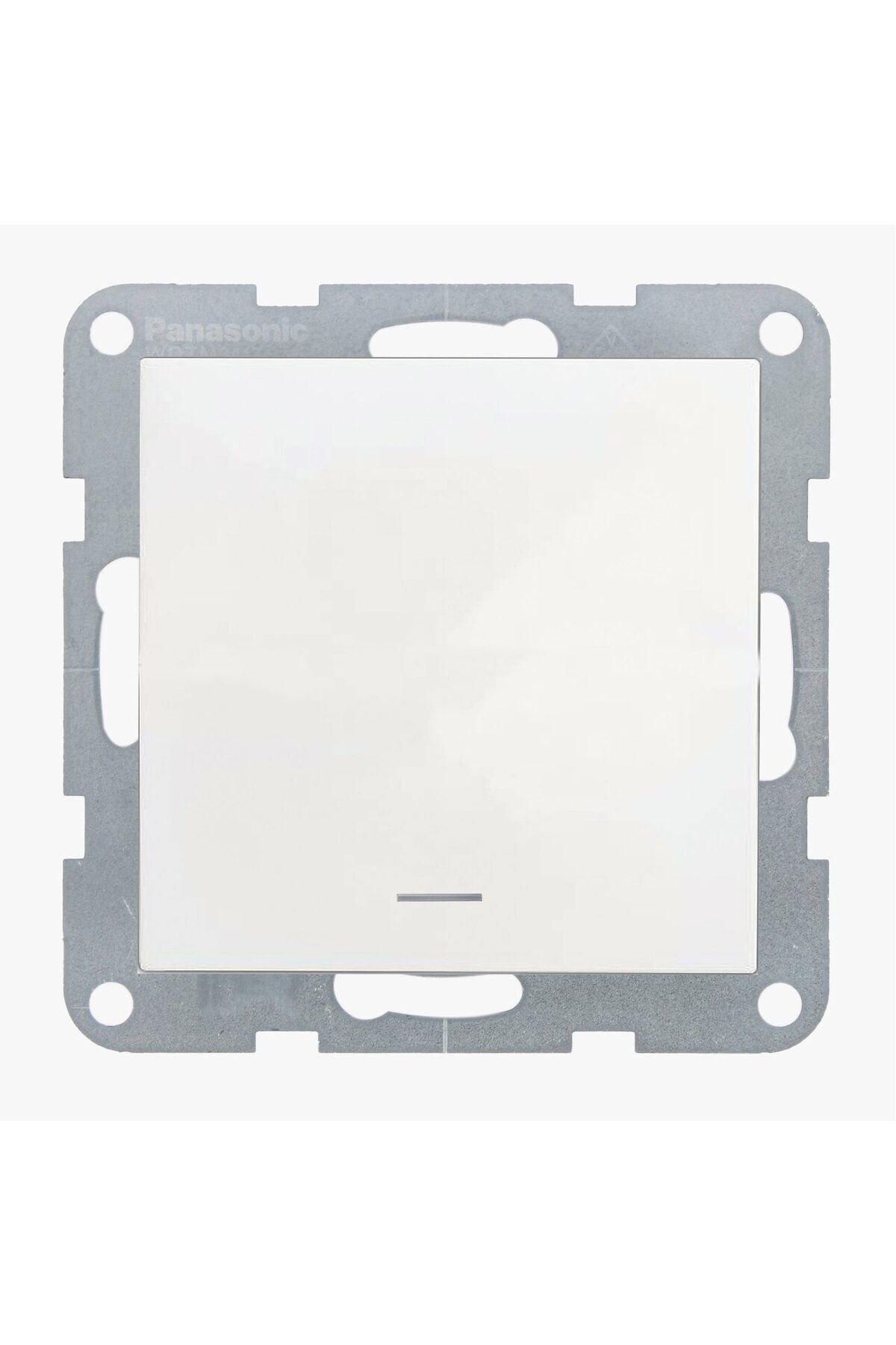 PANASONIC-Interruptor with LED and Neutral Terminal ON-ON QC Karre Plus 55 White 2