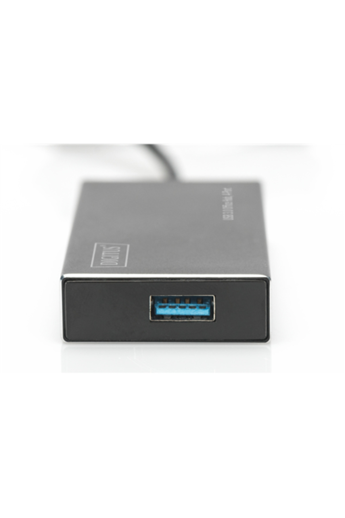 Digitus-Hub USB 3.0 4-Port, Aluminiu, Alimentare 5V/2A 3